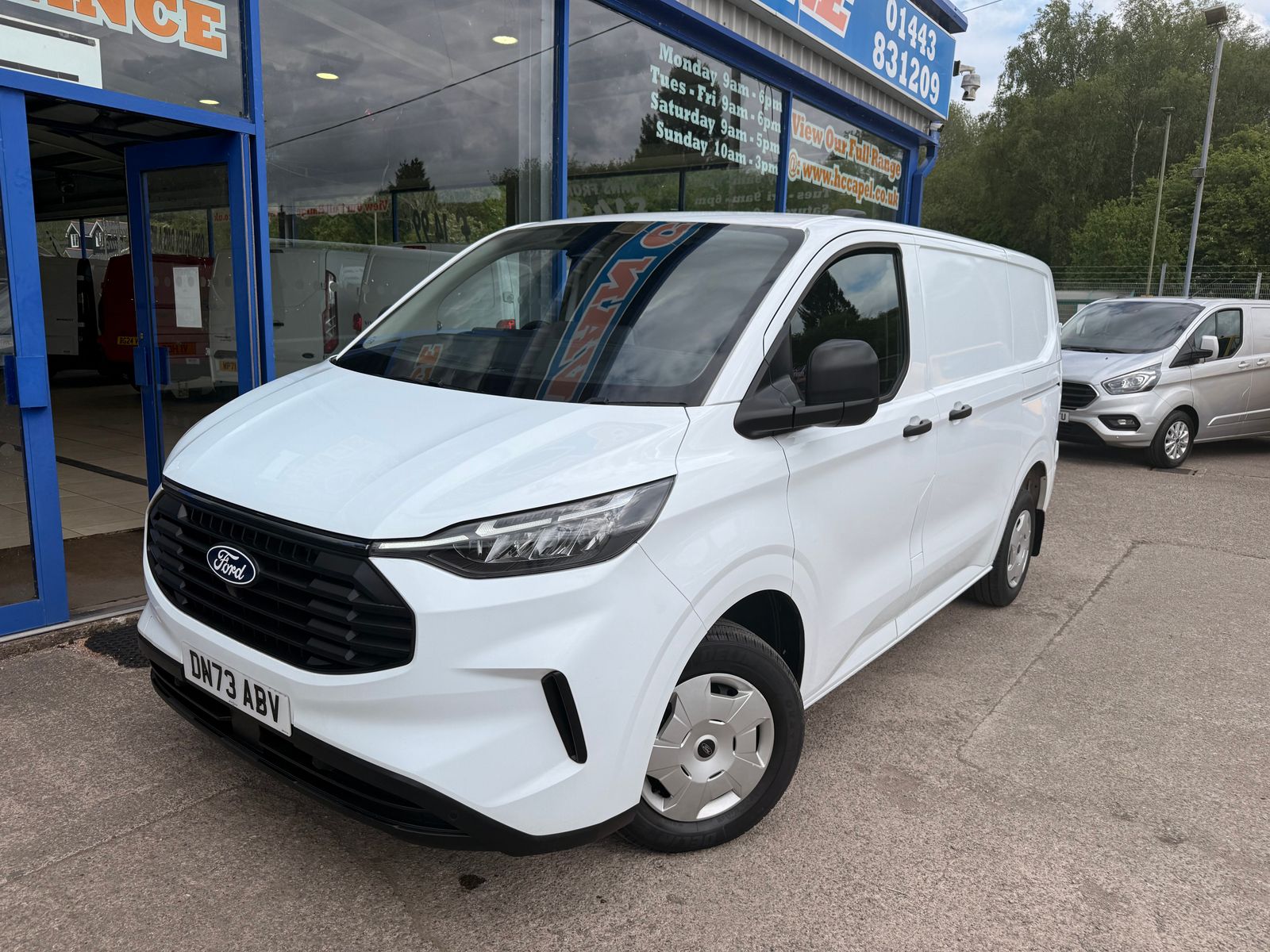 2024 Ford Transit Custom 2.0 300 EcoBlue Trend Panel Van 5dr Diesel Manual L1 H1 Euro 6 110 ps for sale, exterior front view