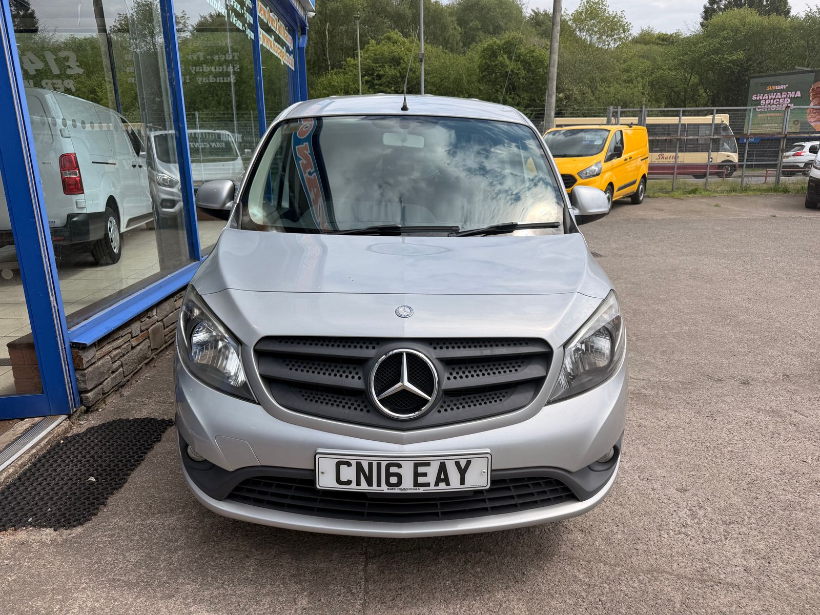 2016 Mercedes-Benz Citan 1.5 111 CDI Crew Van Double Cab 6dr Diesel Manual L3 Euro 5 110 ps, exterior view 2