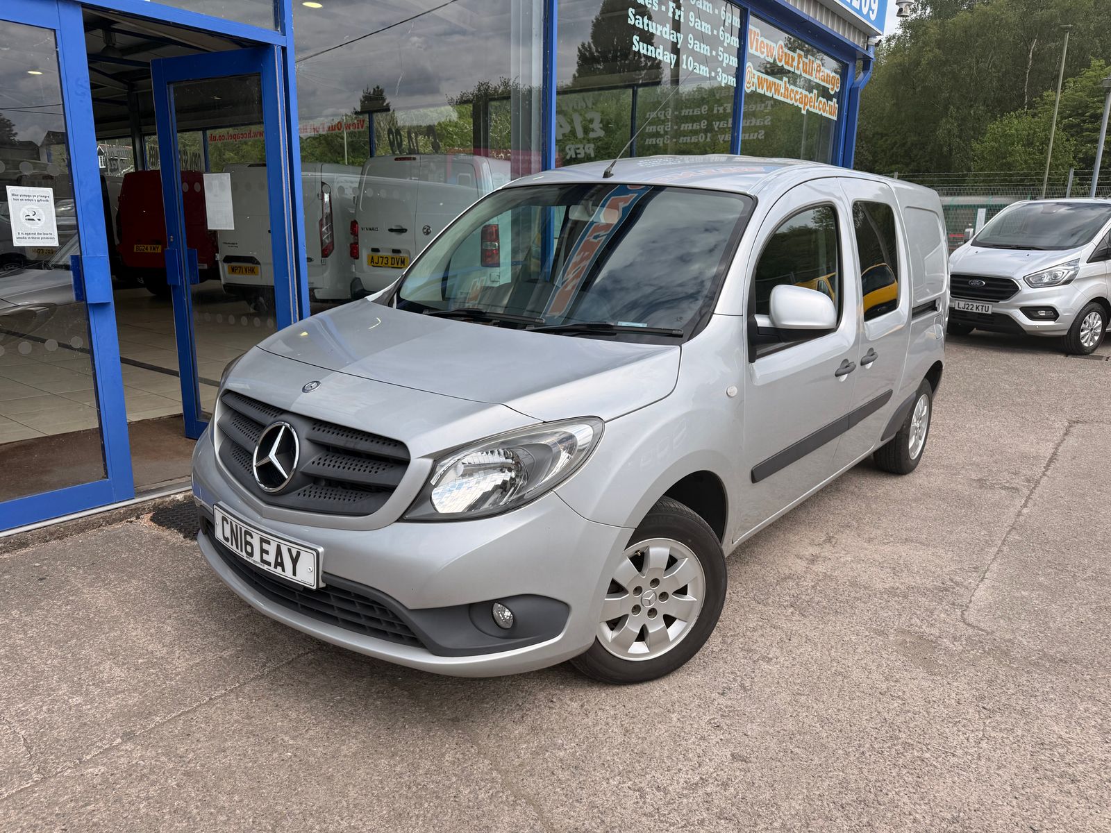 2016 Mercedes-Benz Citan 1.5 111 CDI Crew Van Double Cab 6dr Diesel Manual L3 Euro 5 110 ps