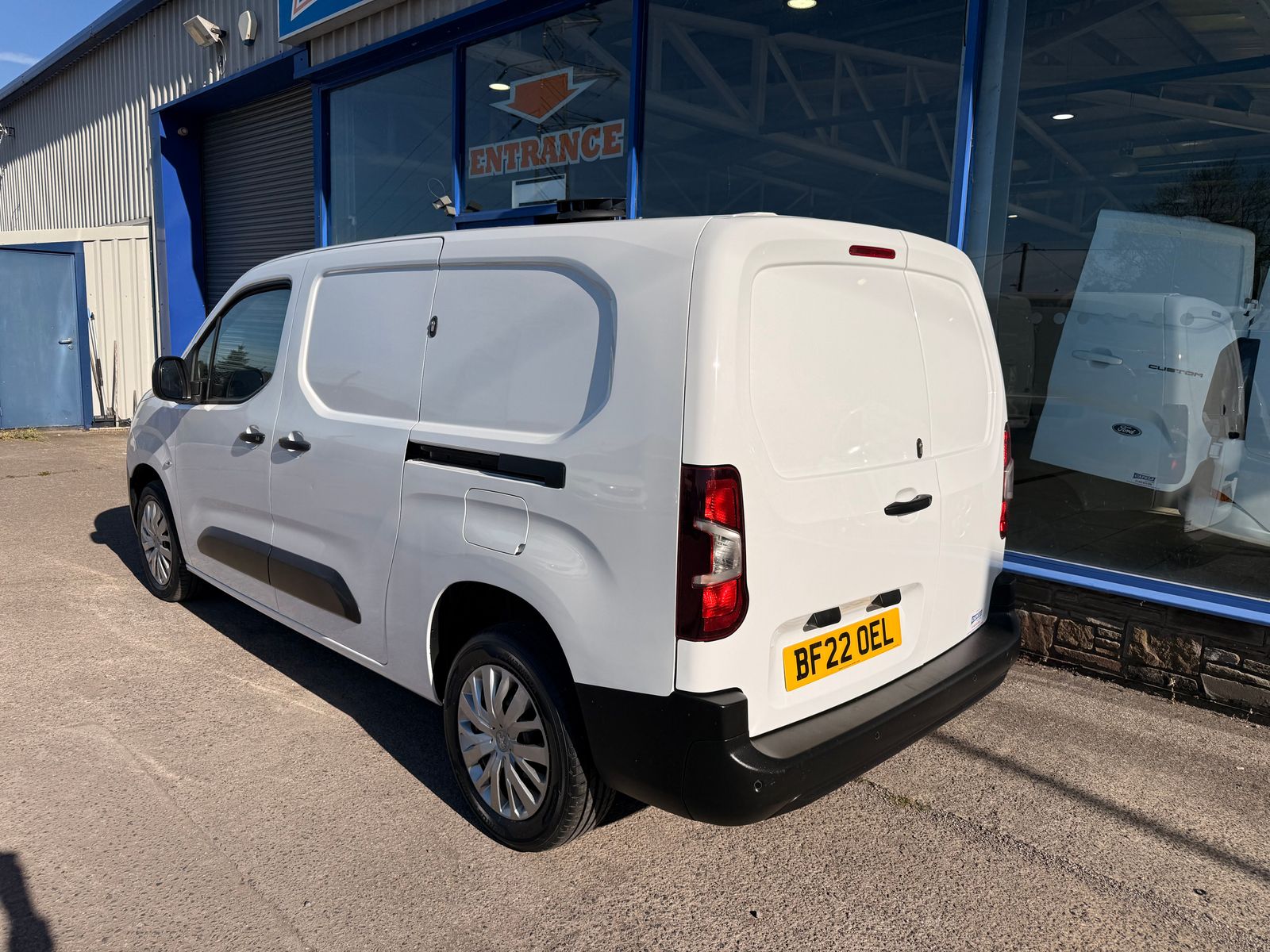 2022 Peugeot Partner 1.5 BlueHDi 950 Professional Premium Long Panel Van 6dr Diesel Manual LWB Euro 6100 bhp, exterior view 4
