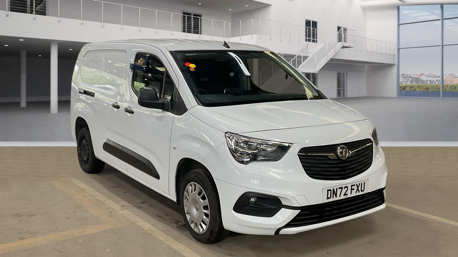 2022 Vauxhall Combo 1.5 Turbo D 2300 Sportive Panel Van 6dr Diesel Manual L2 H1 Euro 6 100 ps, exterior view 3