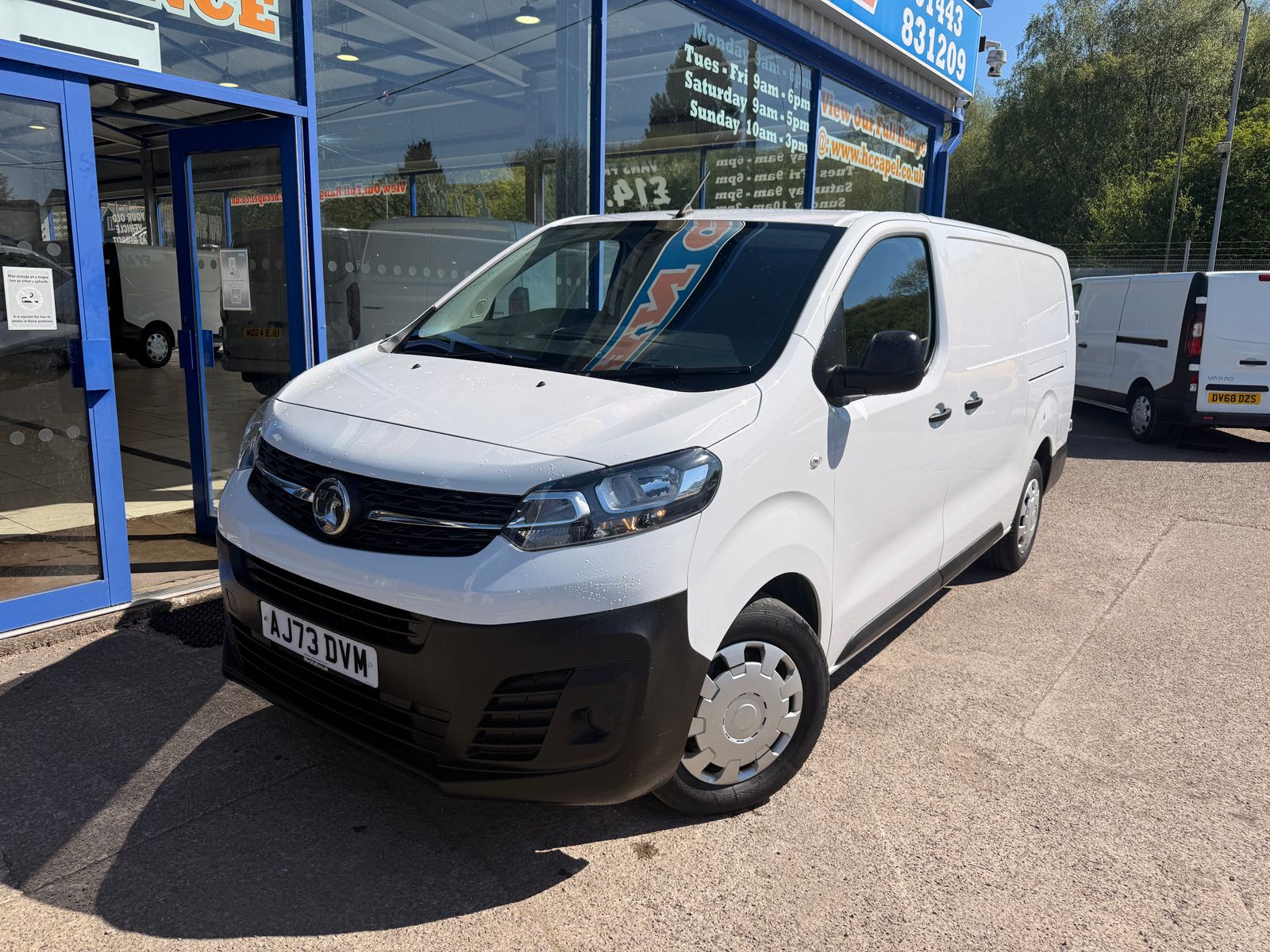 2023 Vauxhall Vivaro 1.5 Turbo D 2900 Prime Panel Van 6dr Diesel Manual L2 H1 Euro 6 100 ps for sale, exterior front view