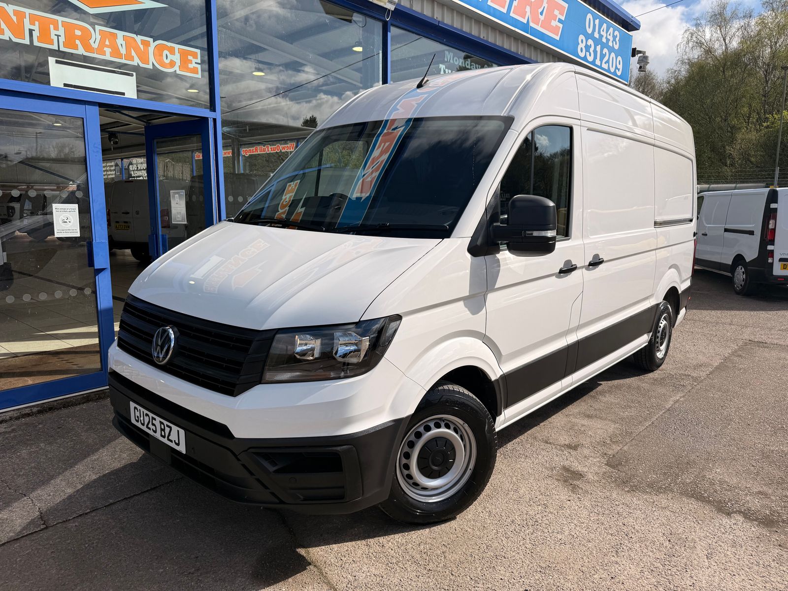 2025 Volkswagen Crafter 2.0 TDI CR35 Commerce Plus Panel Van 5dr Diesel Manual FWD MWB High Roof Euro 6 140 ps