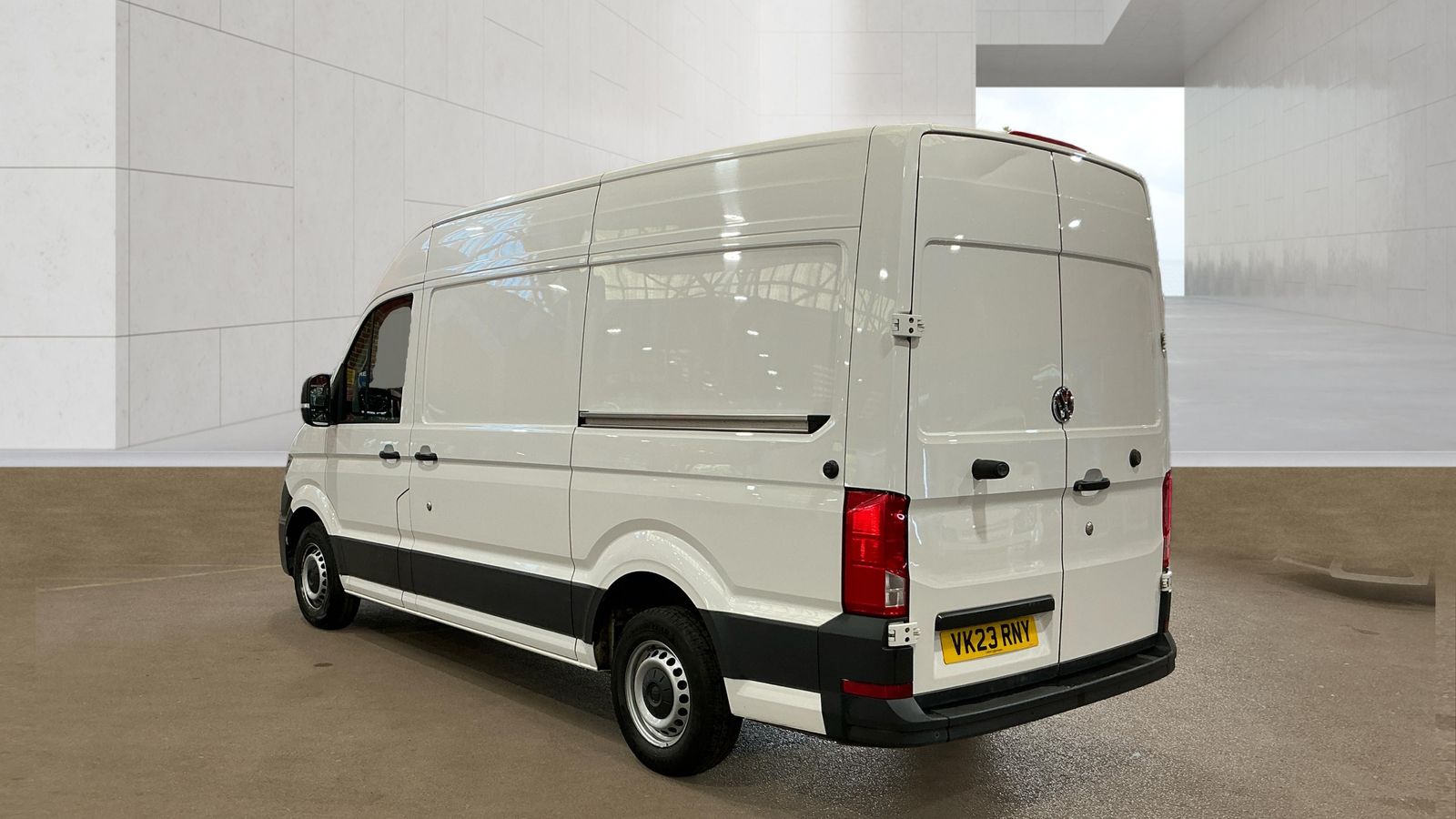 2023 Volkswagen Crafter 2.0 TDI CR35 Trendline Panel Van 5dr Diesel Manual FWD MWB Euro 6 140 ps, exterior view 4
