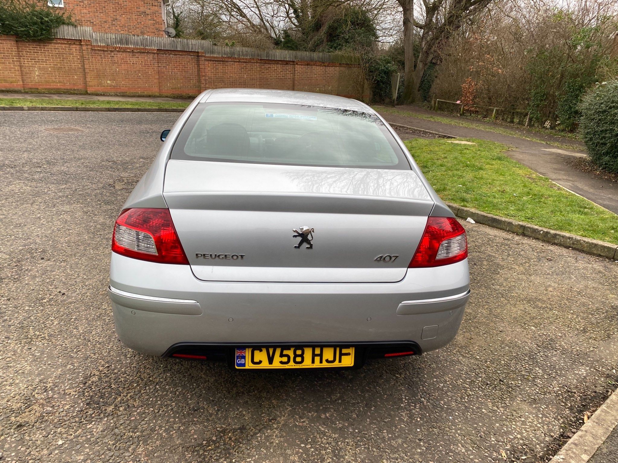 File:2008 Peugeot 407 Sport HDi 2.0 Rear.jpg - Wikipedia