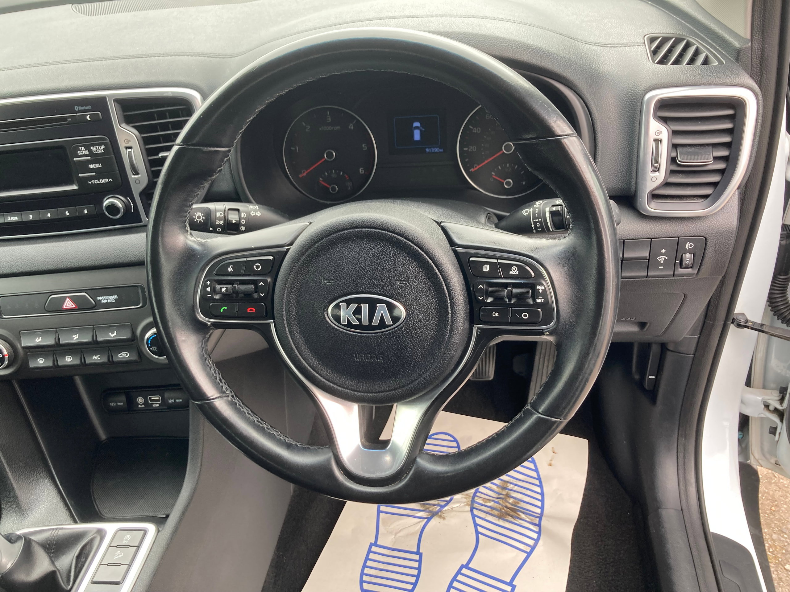 Kia Sportage 1.7 CRDi 1 SUV 5dr Diesel Manual Euro 6 (s/s) (114 bhp) 5dr Manual 2018