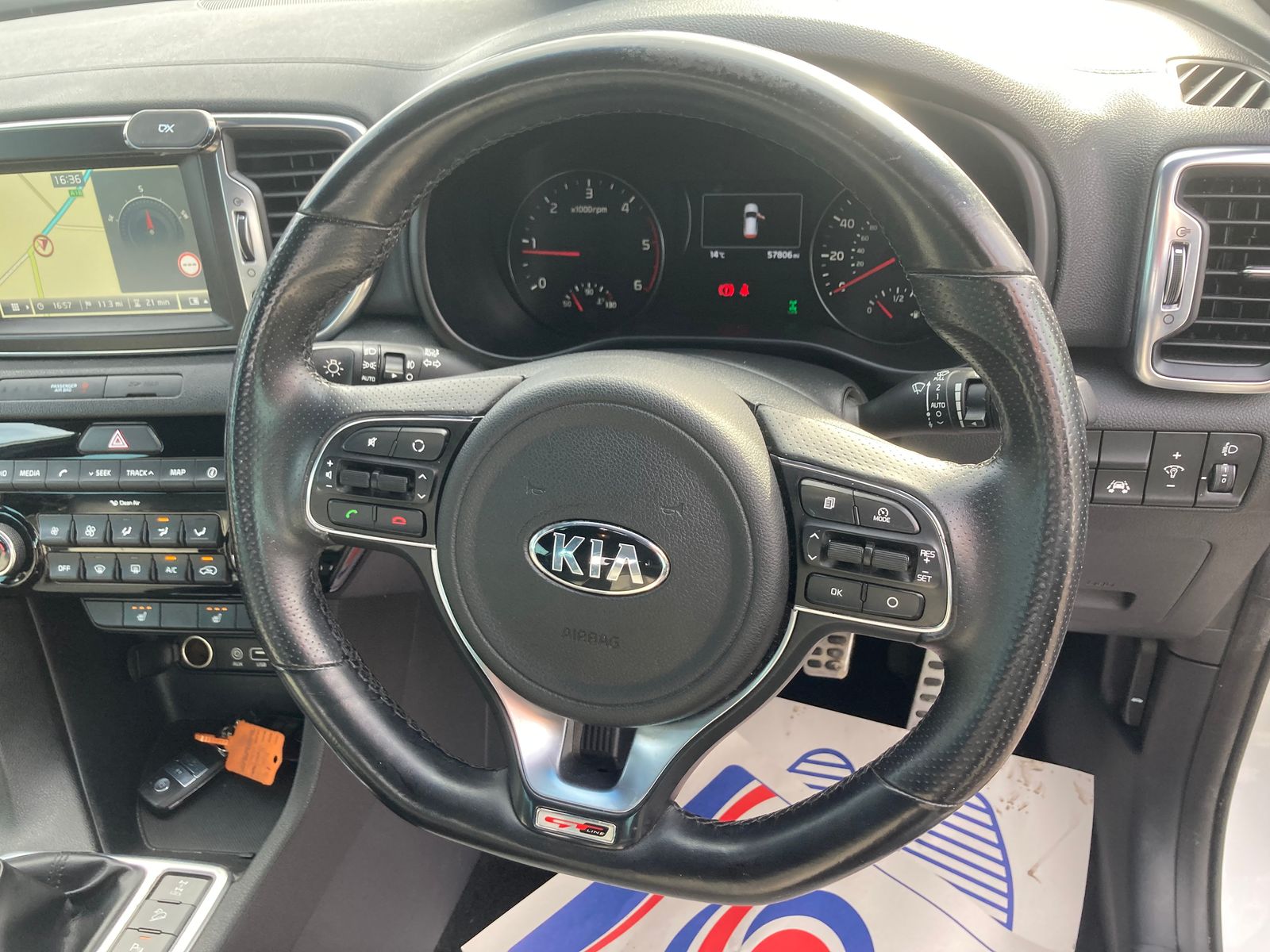 Kia Sportage 2.0 CRDi GT-Line SUV 5dr Diesel Manual AWD Euro 6 (134 bhp) 5dr Manual 2016