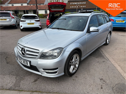 2012 MERCEDES C CLASS 2.1 C250 CDI BLUEEFFICIENCY AMG SPORT ESTATE 5DR DIESEL G TRONIC EURO... photo