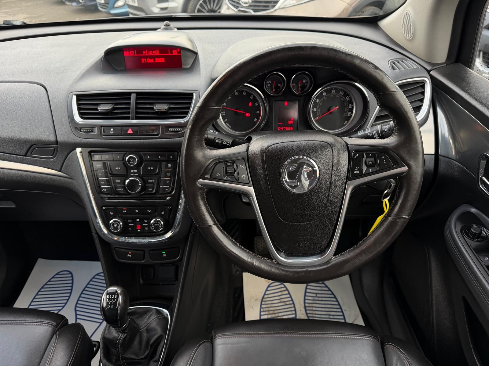 Vauxhall Mokka 1.6 SE SUV 5dr Petrol Manual 2WD Euro 5 (s/s) (115 ps) 5dr Manual 2014