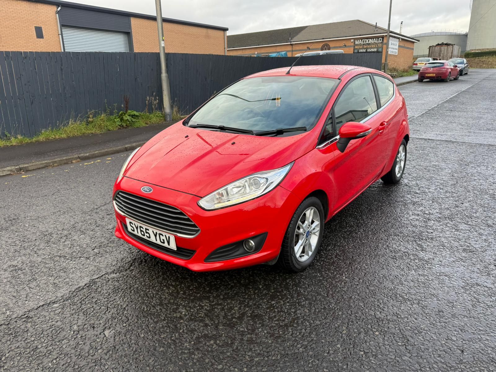 Ford Fiesta 1.0L Zetec T Hatchback 3dr Petrol Manual Euro 6 (99 bhp) 3dr Manual 2025
