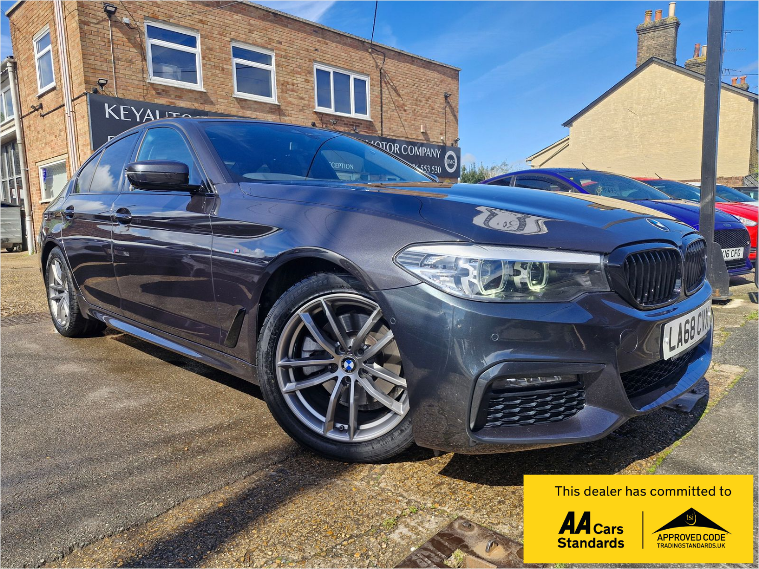 2018 BMW 5 Series 2.0 520d M Sport Saloon 4dr Diesel Auto Euro 6 (s/s) (190 ps)