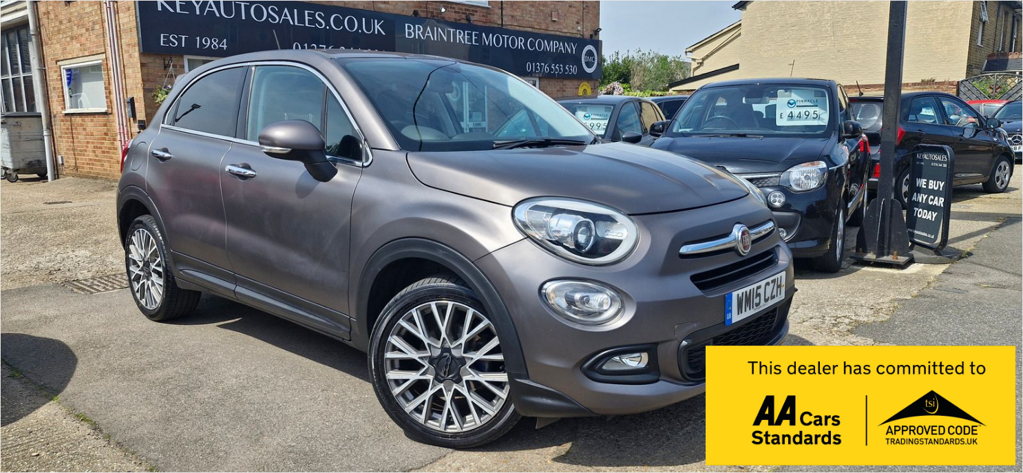 2015 Fiat 500x 1.6 MultiJetII Lounge SUV 5dr Diesel Manual Euro 6 (s/s) (120 ps) for sale in the UK