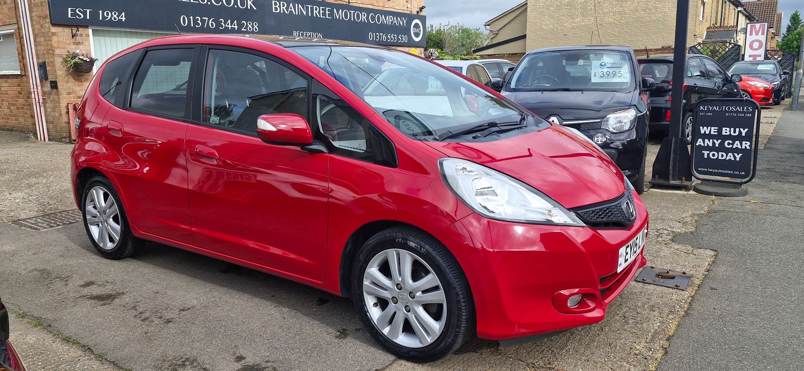 2015 Honda Jazz 1.4 i-VTEC EX Hatchback 5dr Petrol Manual Euro 5 (99 ps), exterior view 2
