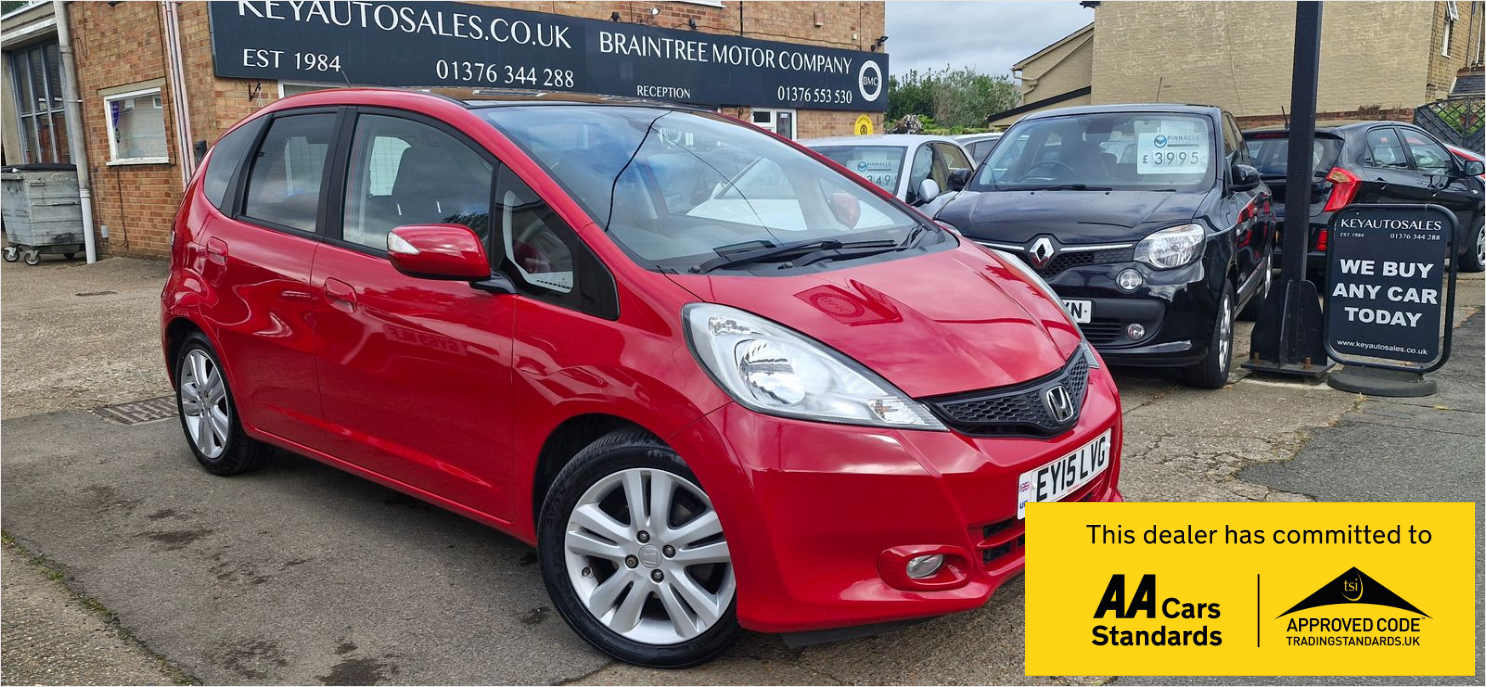 2015 Honda Jazz 1.4 i-VTEC EX Hatchback 5dr Petrol Manual Euro 5 (99 ps) for sale in the UK