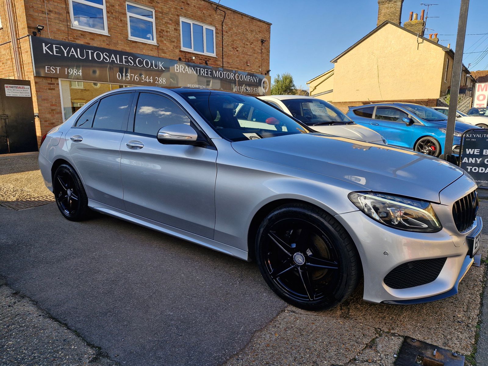 Mercedes-Benz C Class 2.1 C220 BlueTEC AMG Line (Premium) Saloon 4dr Diesel G-Tronic+ Euro 6 (s/s) (170 ps) 4dr Automatic 2025