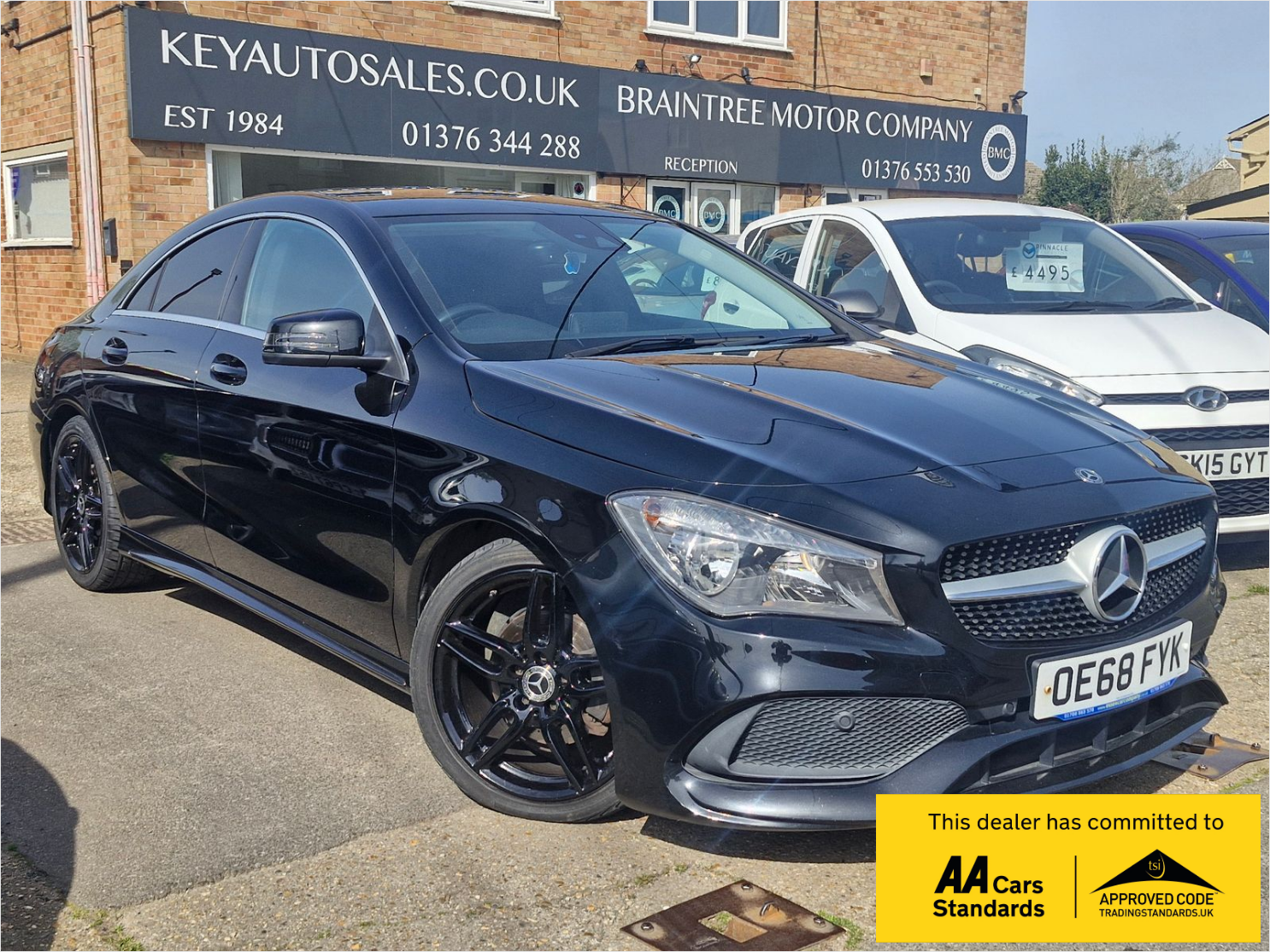 2018 Mercedes-Benz CLA 1.6 CLA180 AMG Line Edition Coupe 4dr Petrol 7G-DCT Euro 6 (s/s) (122 ps)