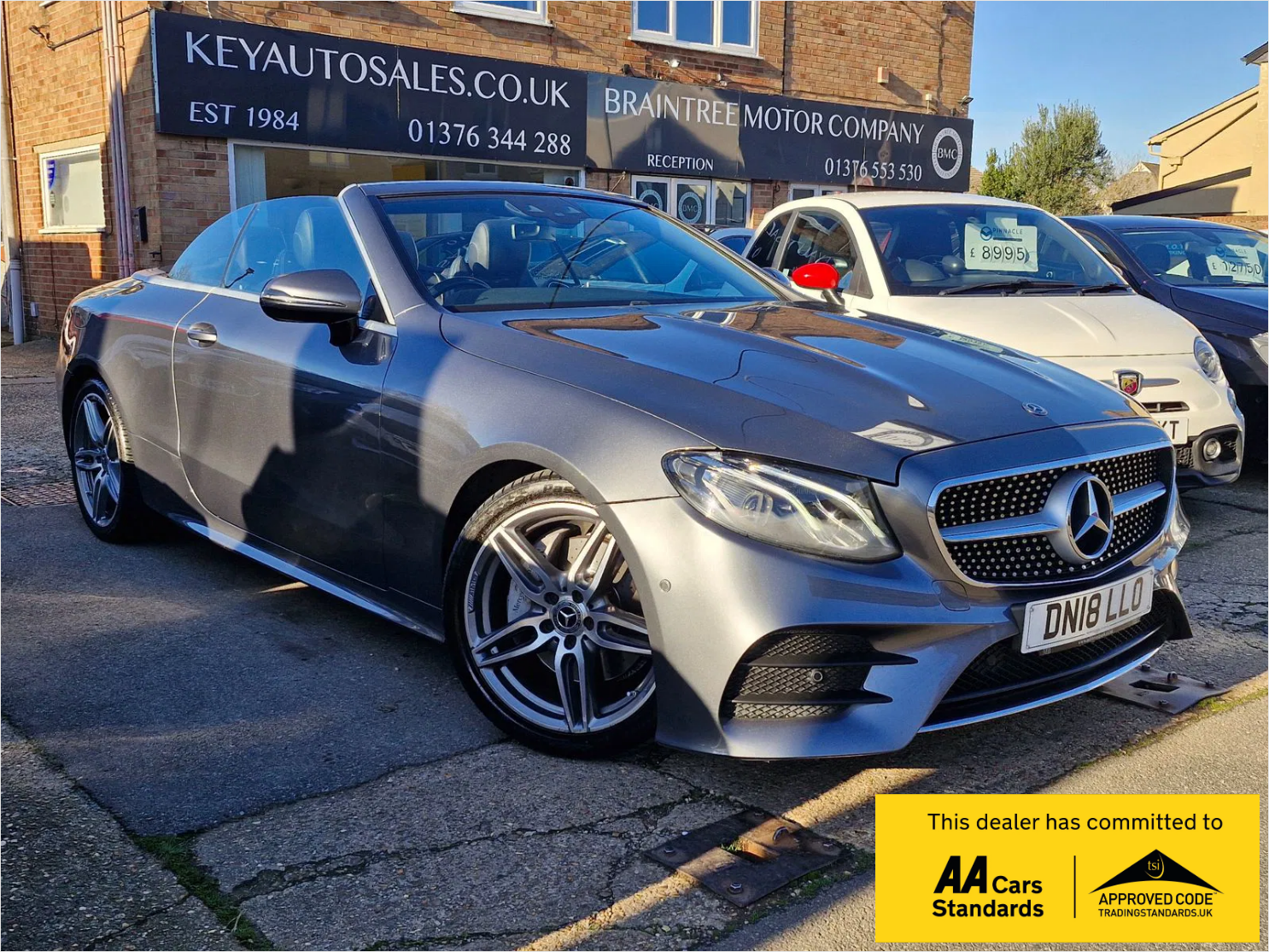 Mercedes-Benz E Class 2.0 E220d AMG Line Cabriolet 2dr Diesel G-Tronic+ Euro 6 (s/s) (194 ps) 2dr Automatic 2025
