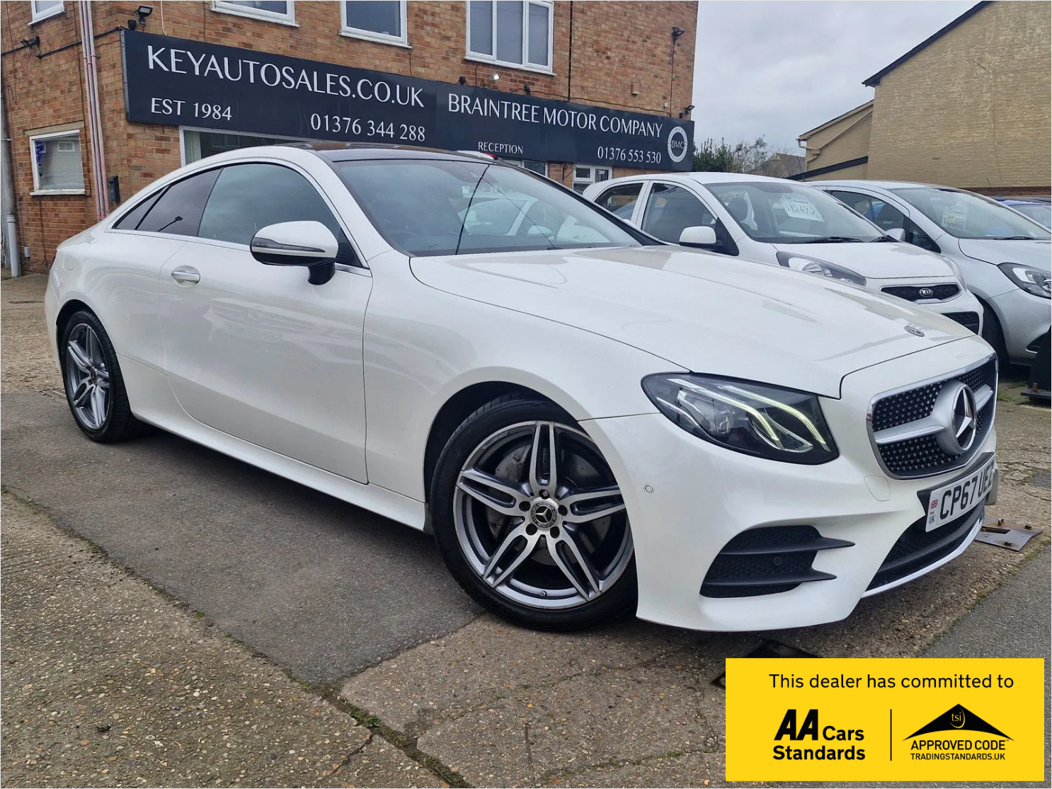 Mercedes-Benz E Class 2.0 E220d AMG Line (Premium) Coupe 2dr Diesel G-Tronic+ Euro 6 (s/s) (194 ps) 2dr Automatic 2026