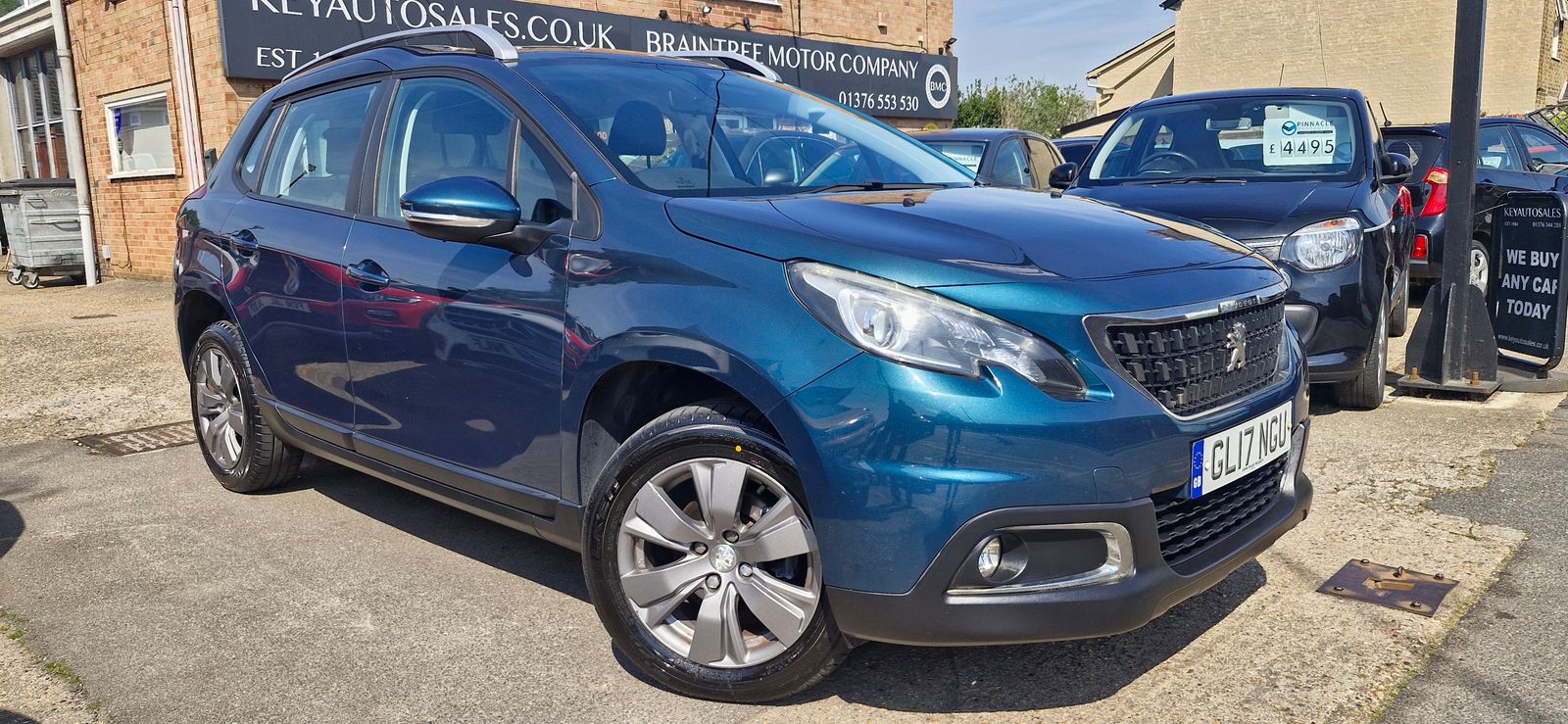 2017 Peugeot 2008 1.2 PureTech Active SUV 5dr Petrol Manual Euro 6 (82 ps) for sale in the UK