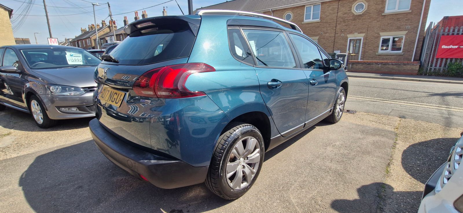2017 Peugeot 2008 1.2 PureTech Active SUV 5dr Petrol Manual Euro 6 (82 ps), exterior view 3