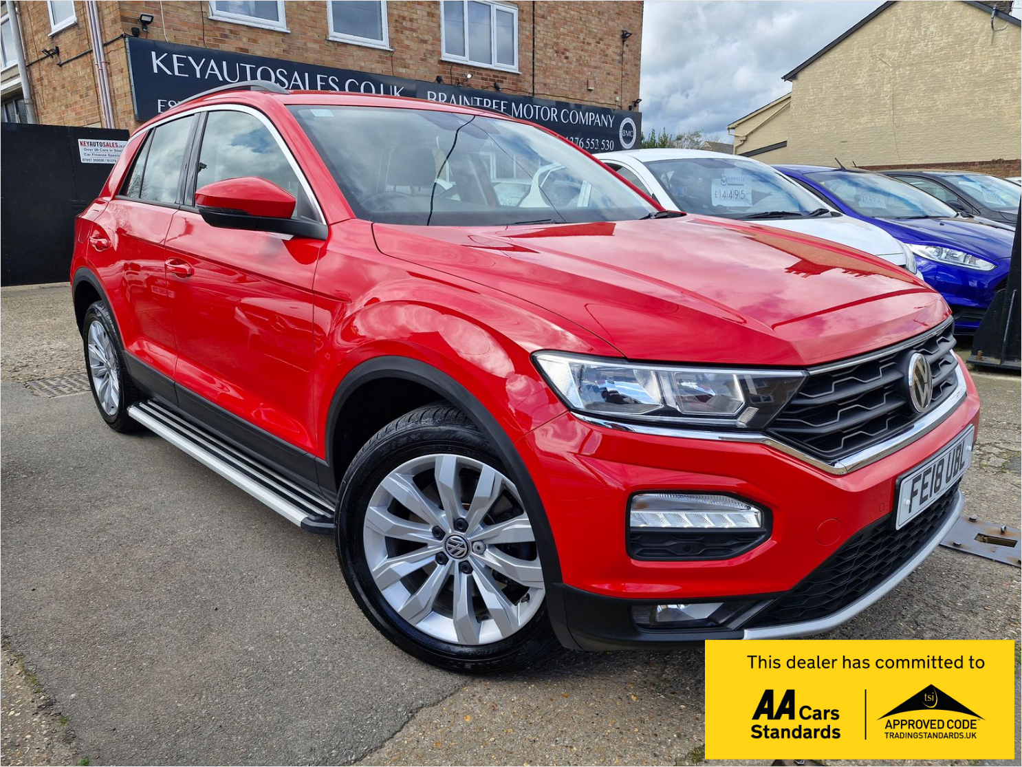 2018 Volkswagen T-Roc 1.0 TSI SE SUV 5dr Petrol Manual Euro 6 (s/s) (115 ps)