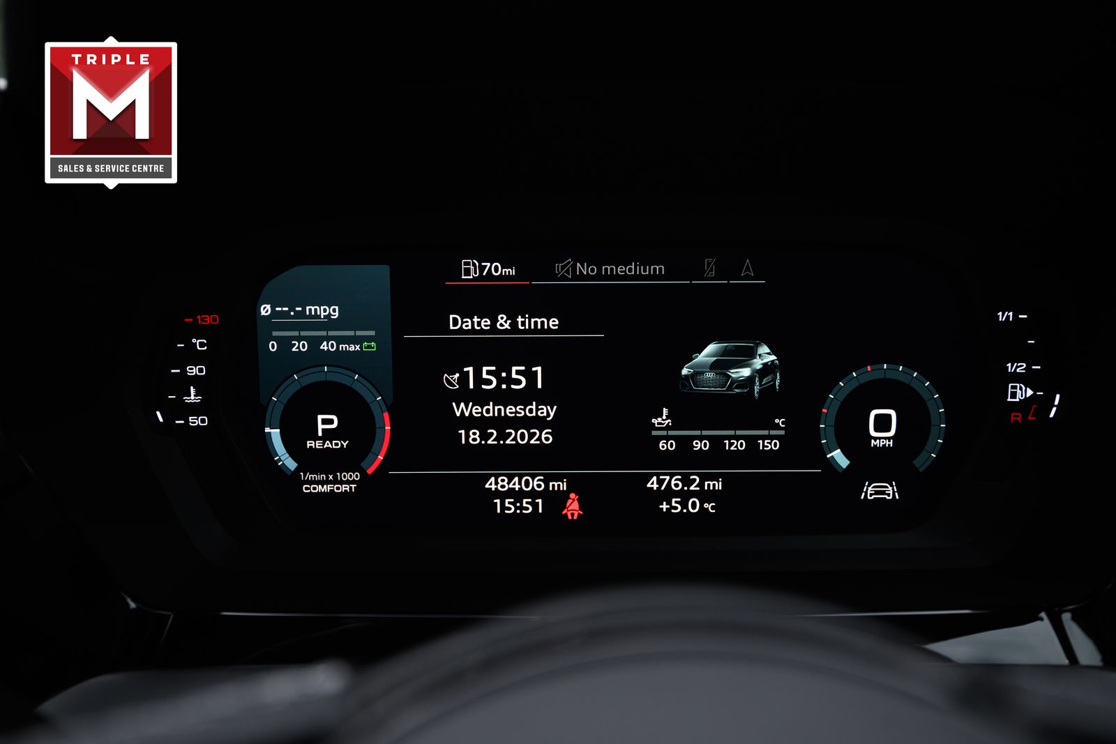 Audi A3 1.5 TFSI 35 S line Saloon 4dr Petrol S Tronic Euro 6 (s/s) (150 ps) 4dr Automatic 2026