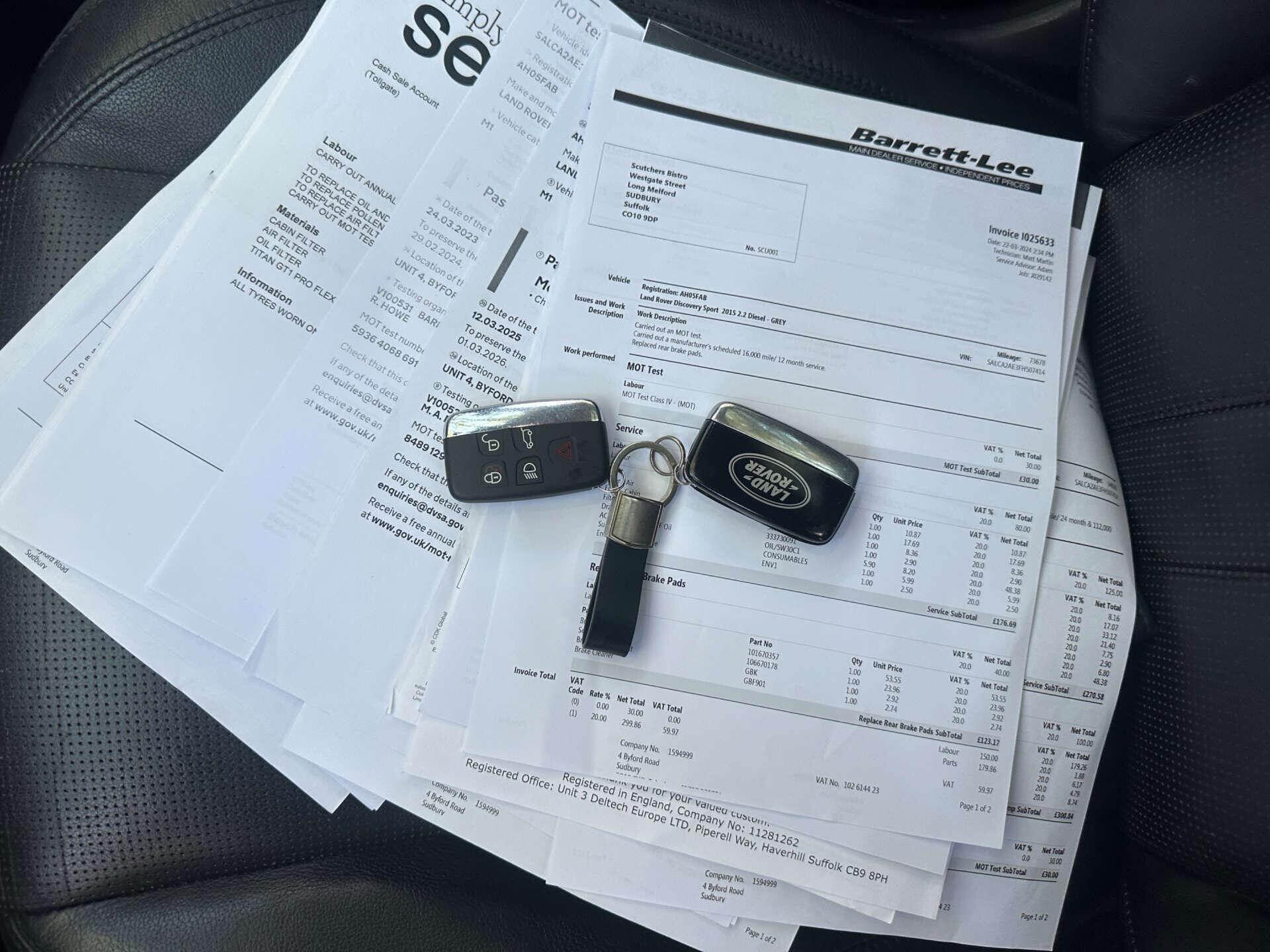 Land Rover Discovery Sport 2.2 Discovery Sport HSE SD4 Auto 4WD 5dr 5dr Automatic 2015