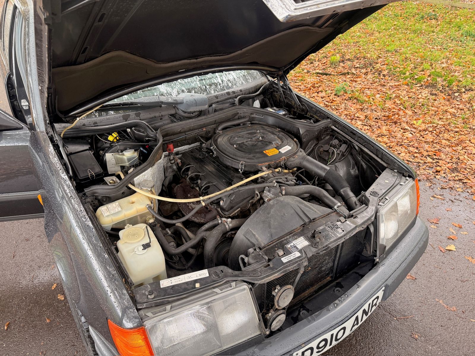 Mercedes-Benz 230 Black 4dr Automatic 1987