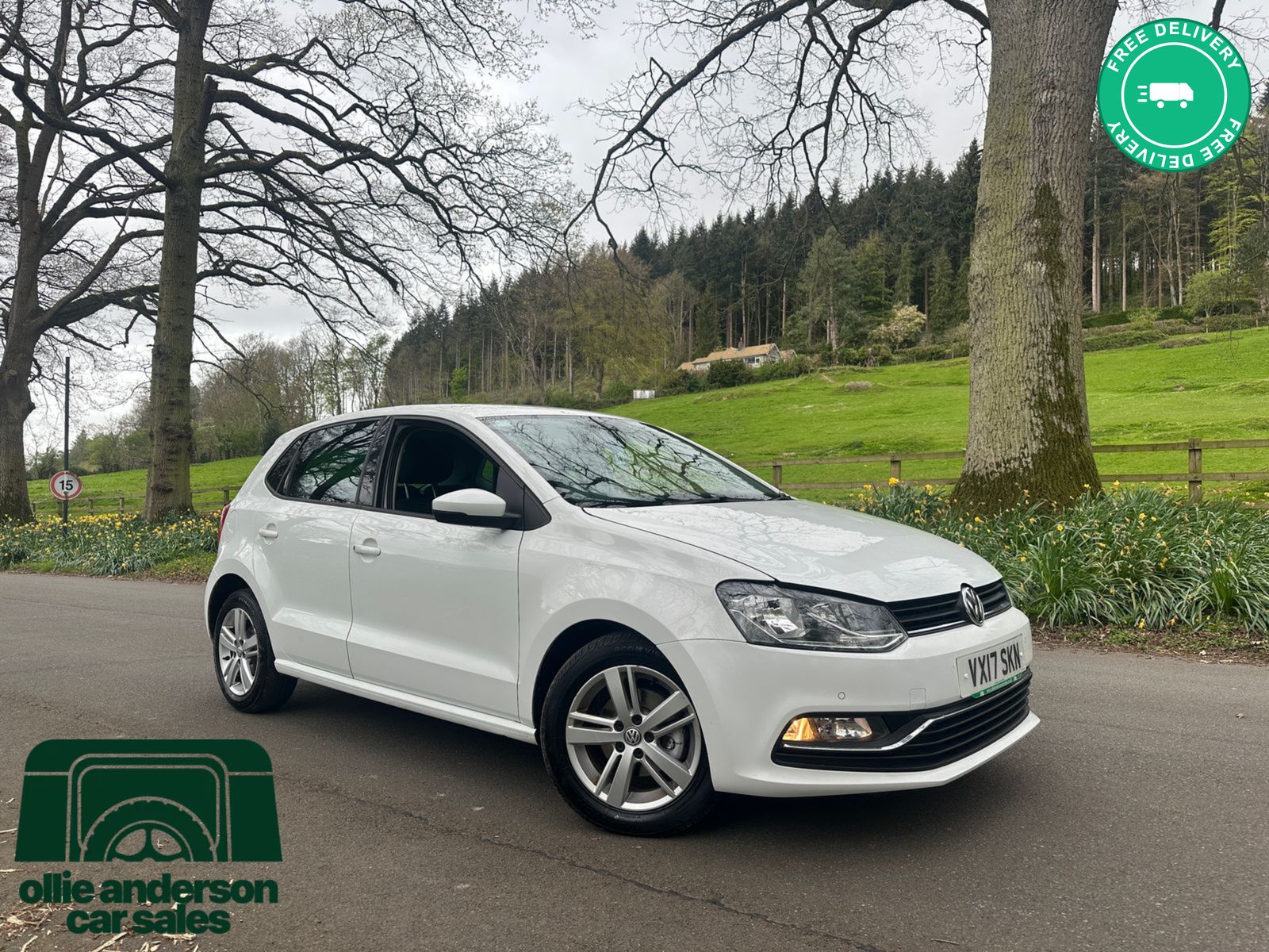 Volkswagen Polo 1.2 TSI BlueMotion Tech Match Hatchback 5dr Petrol Manual Euro 6 (s/s) (90 ps) 5dr Manual 2017