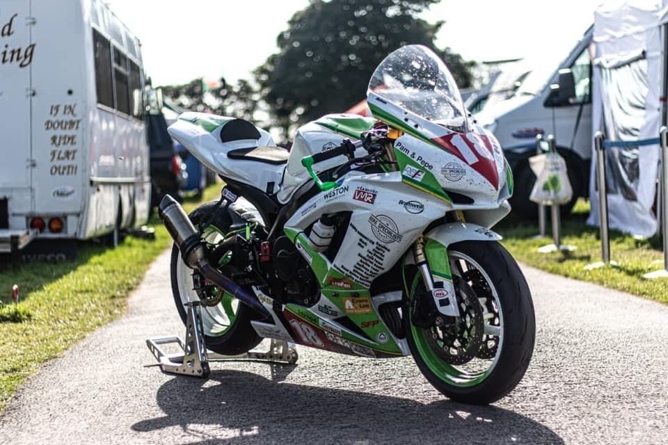 Lewis Bramwell at the Isle of Man TT
