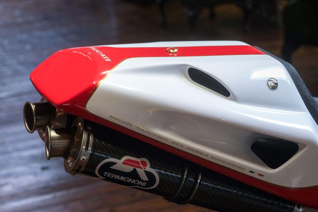 1996 Ducati 916 955 Racing Ex- Ian Simpson Race Bike, exterior view 4