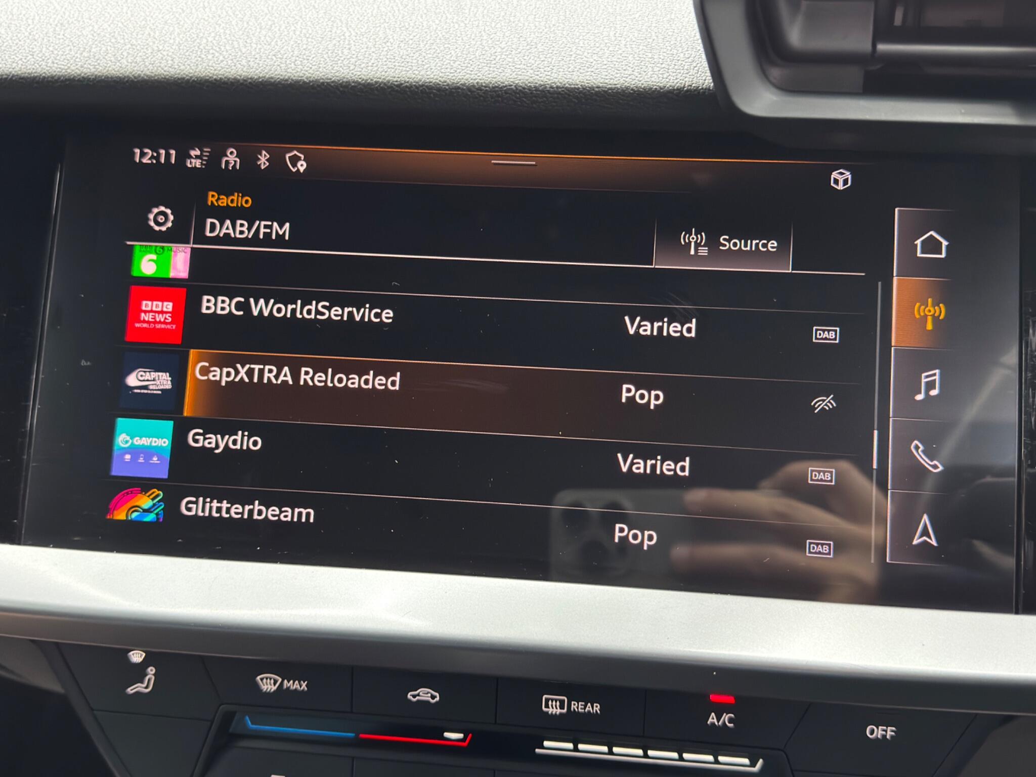 Audi A3 1.0 TFSI 30 Technik Sportback S Tronic Euro 6 (s/s) 5dr 5dr Automatic 2026