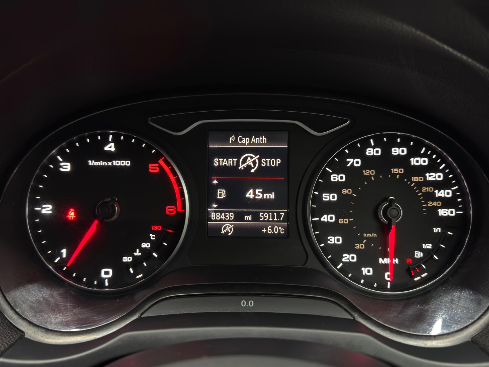 Audi A3 1.6 TDI S line Sportback Euro 5 (s/s) 5dr 5dr Manual 2025