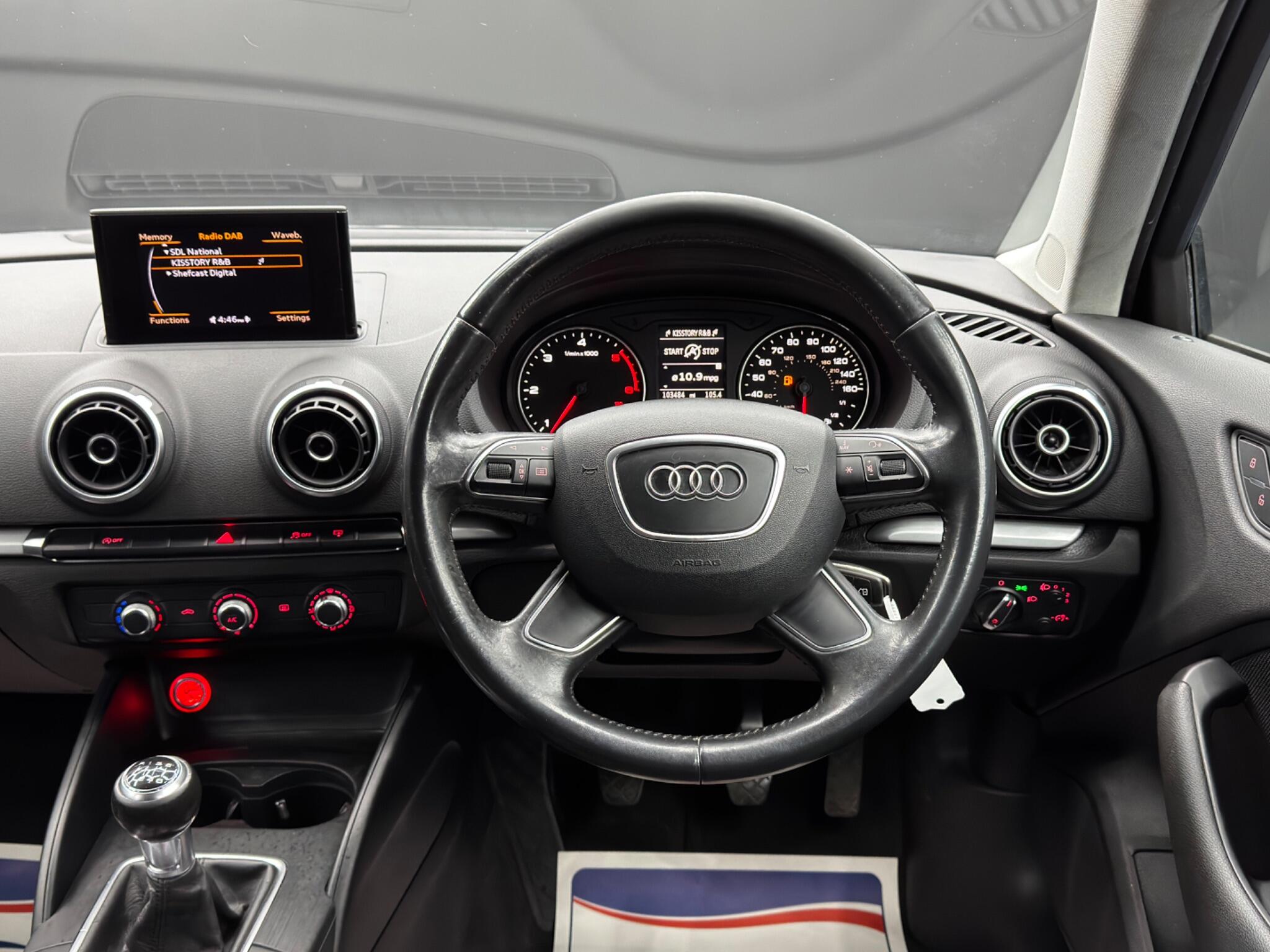 Audi A3 1.6 TDI SE Sportback Euro 6 (s/s) 5dr 5dr Manual 2026