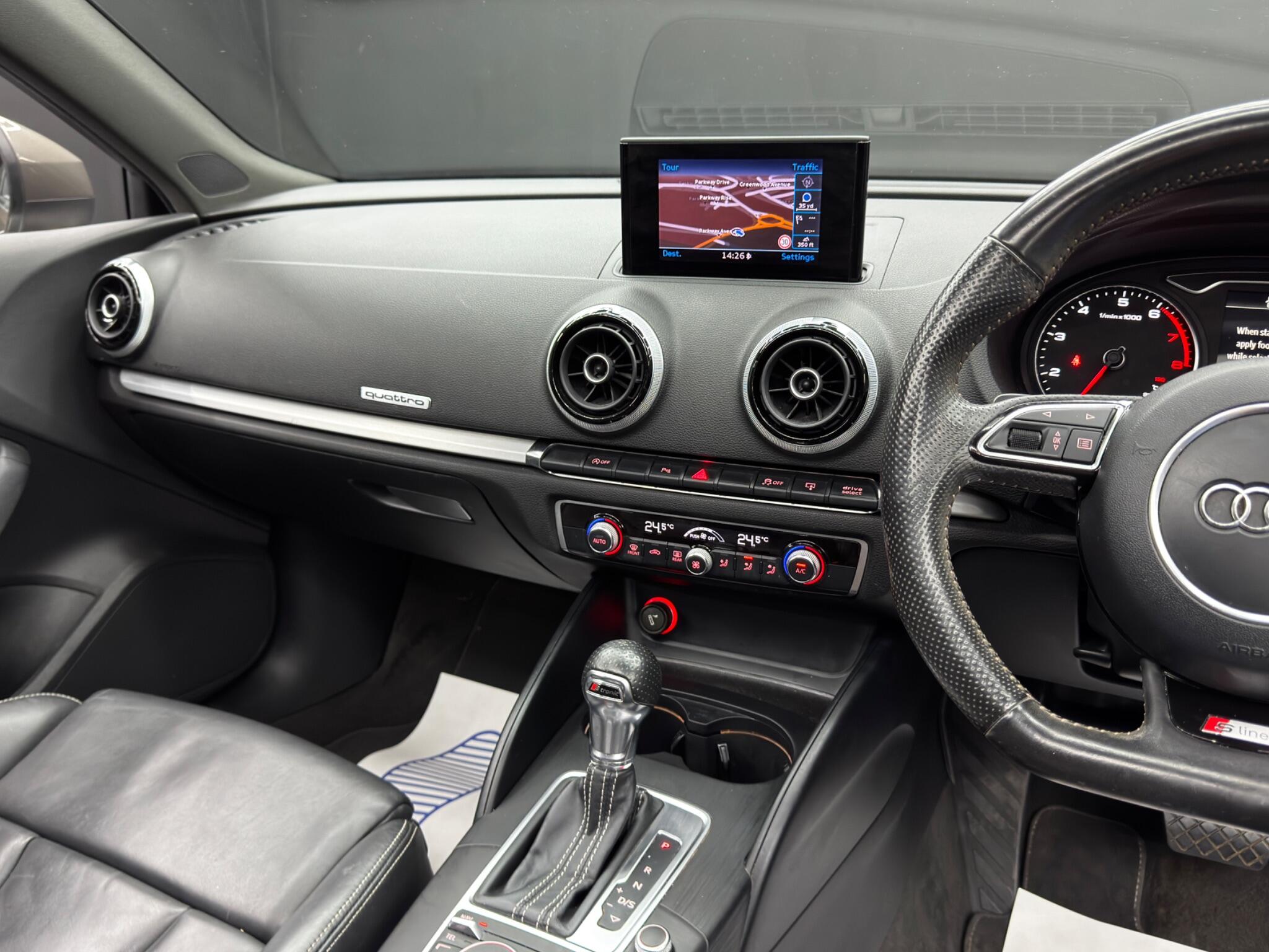 Audi A3 1.8 TFSI S line S Tronic quattro Euro 6 (s/s) 3dr 3dr Automatic 2026