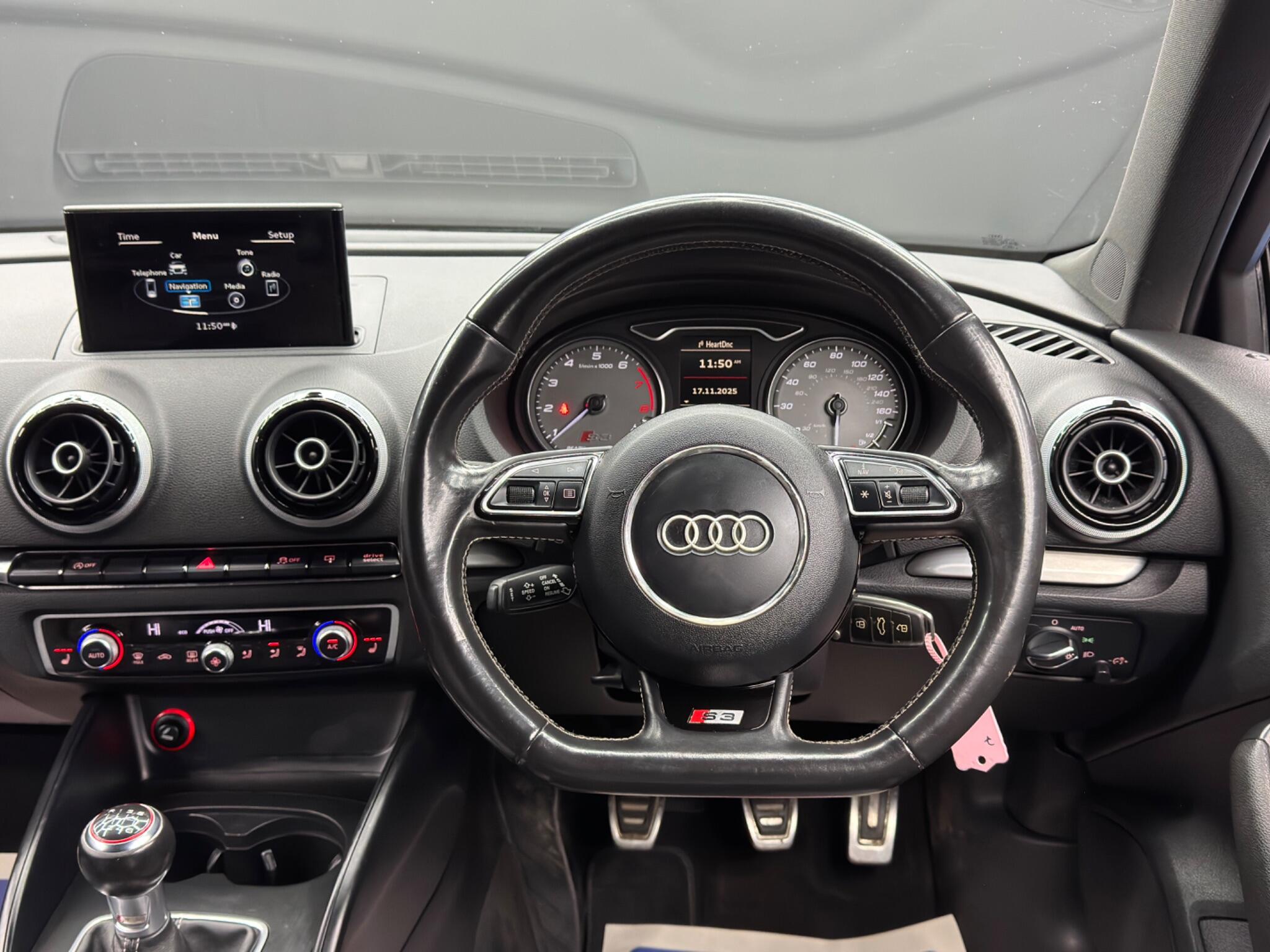 Audi S3 2.0 TFSI quattro Euro 6 (s/s) 3dr (Nav) 3dr Manual 2025