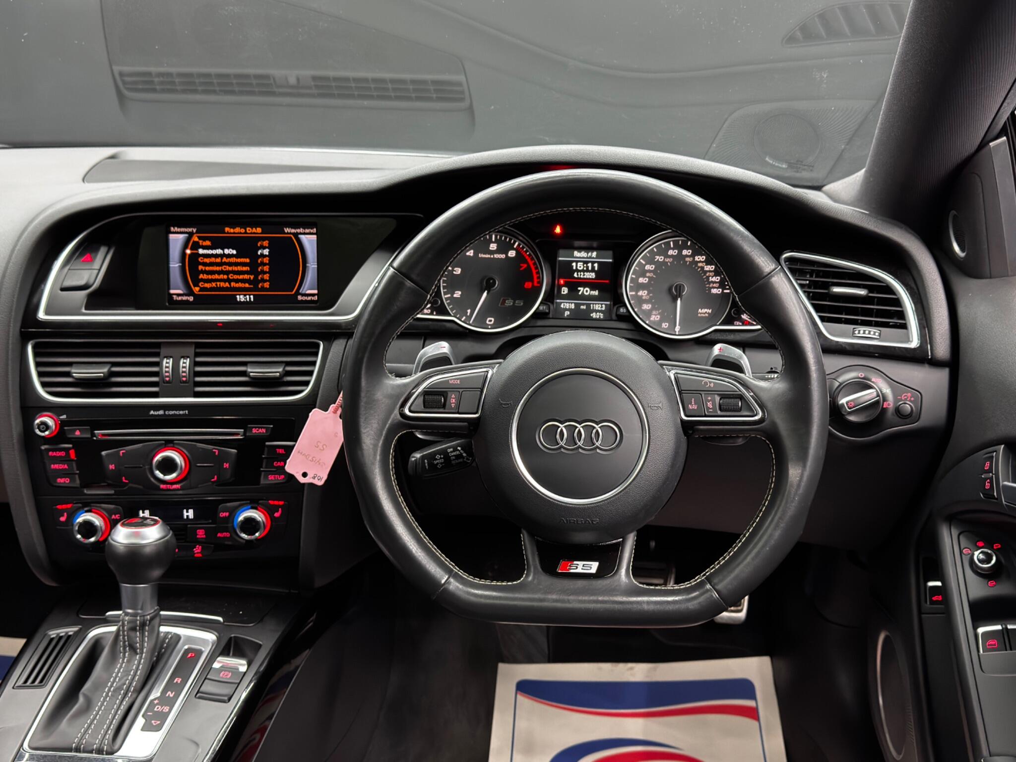 Audi S5 3.0 TFSI V6 Black Edition S Tronic quattro Euro 5 (s/s) 2dr 2dr Automatic 2025