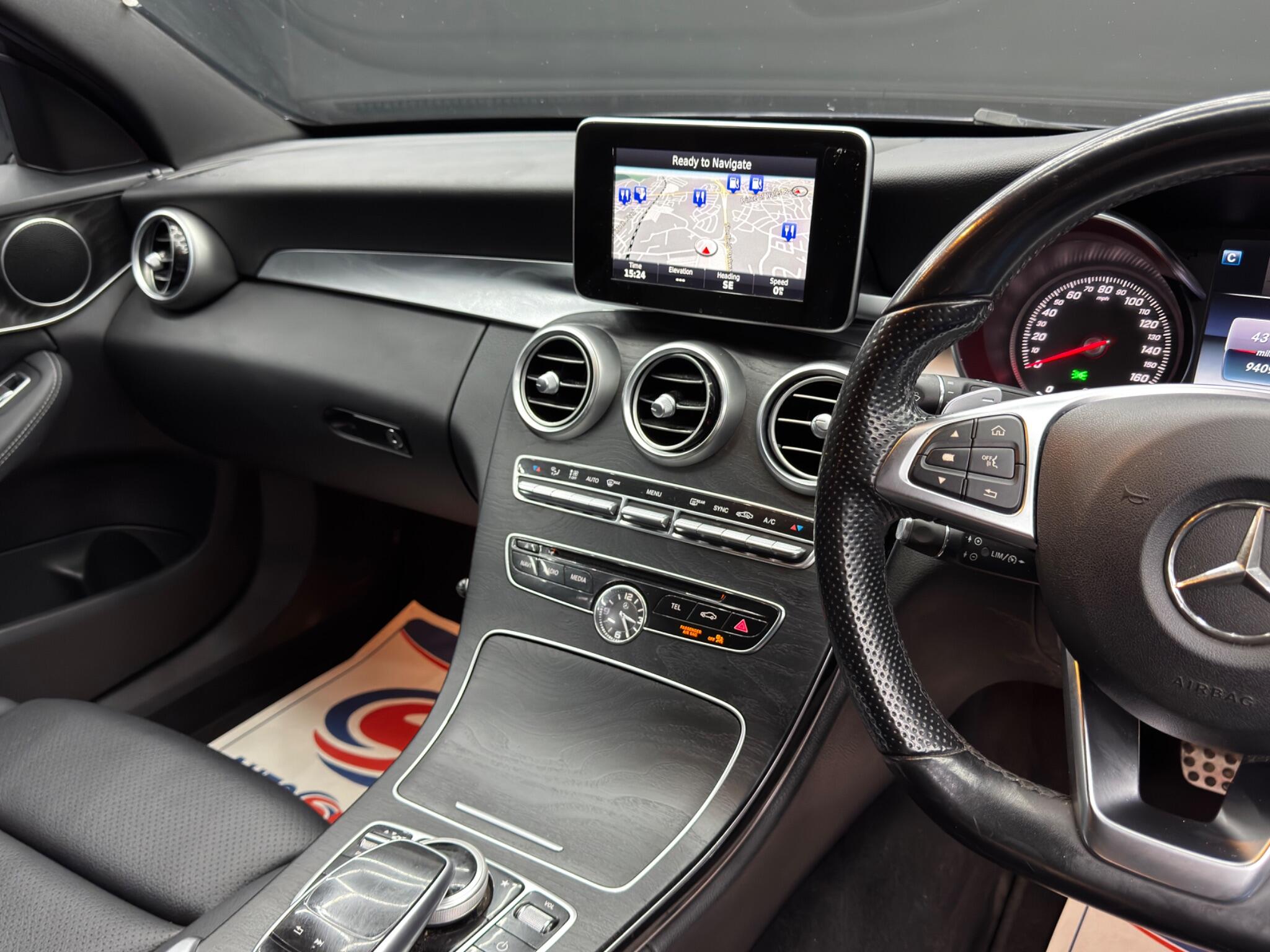 Mercedes-Benz C Class 2.1 C220d AMG Line (Premium) Saloon 4dr Diesel G-Tronic+ Euro 6 (s/s) (170 ps) 4dr Automatic 2026