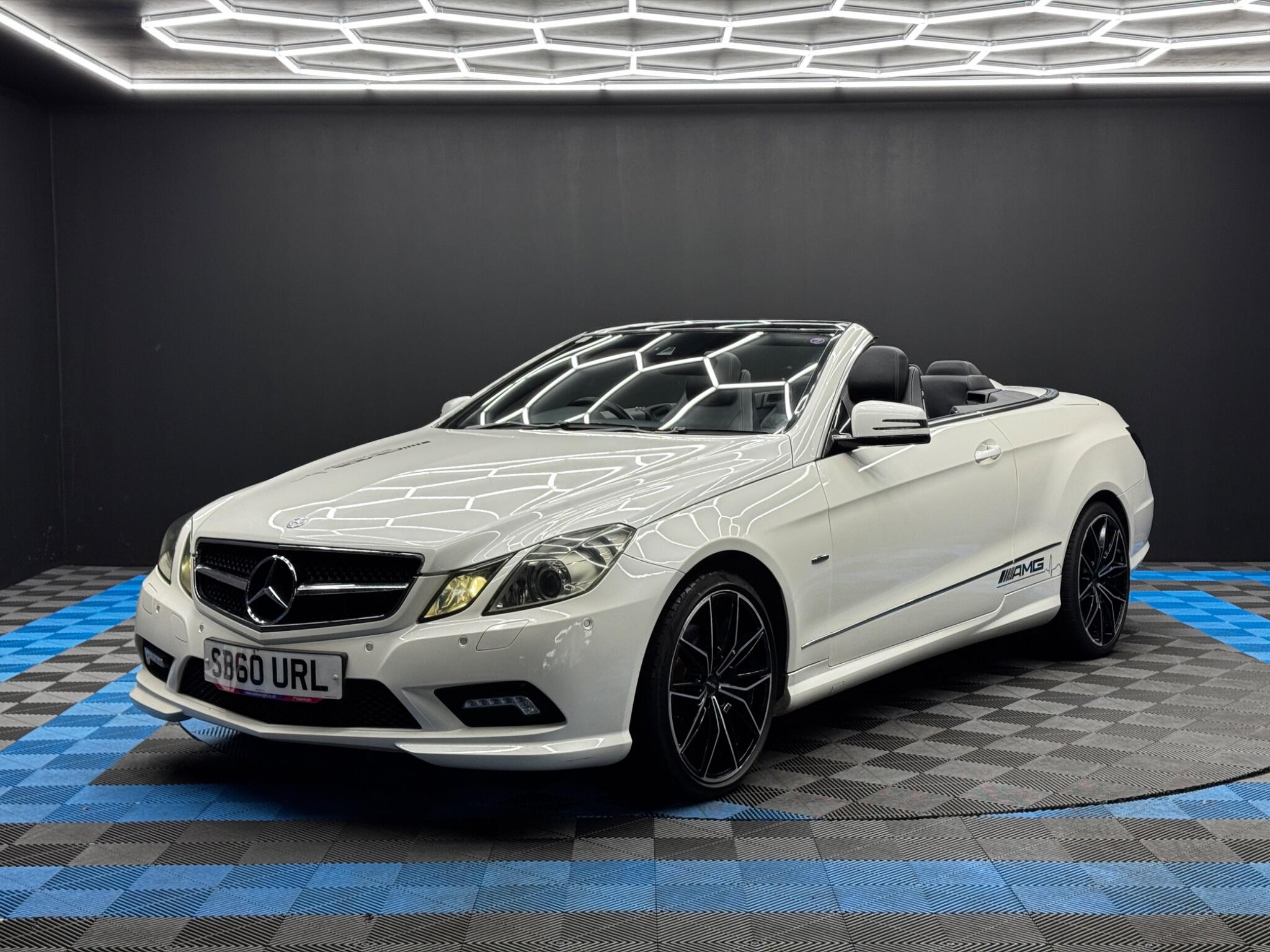 Mercedes-Benz E Class 3.0 E350 CDI V6 BlueEfficiency Sport Cabriolet G-Tronic Euro 5 2dr 2dr Automatic 2025