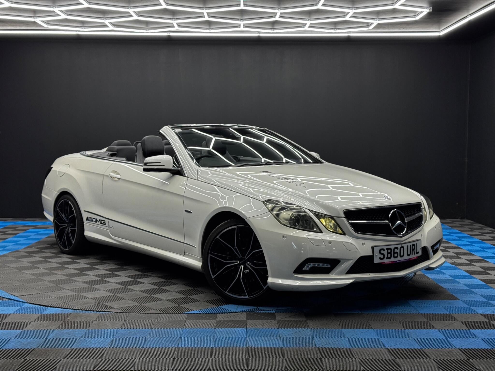 Mercedes-Benz E Class 3.0 E350 CDI V6 BlueEfficiency Sport Cabriolet G-Tronic Euro 5 2dr 2dr Automatic 2025