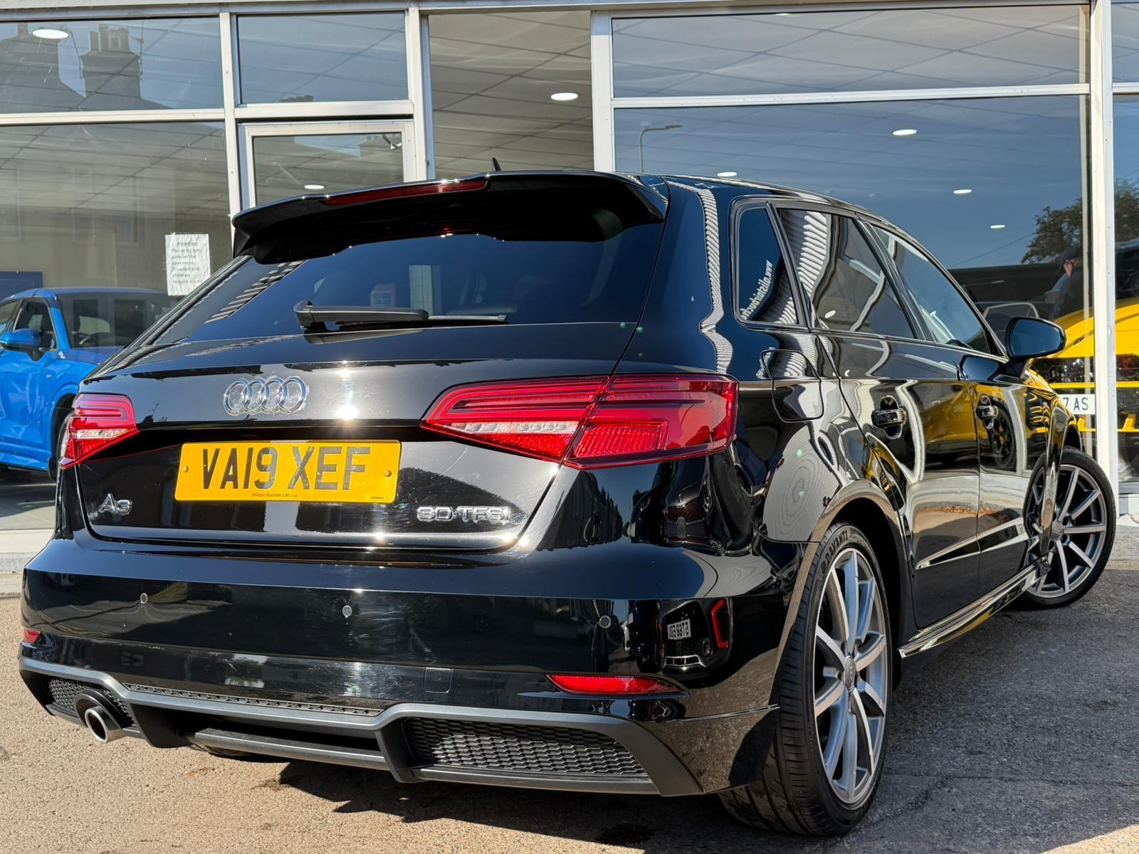 Audi A3 1.0 TFSI 30 Black Edition Sportback Euro 6 (s/s) 5dr 5dr Manual 2019