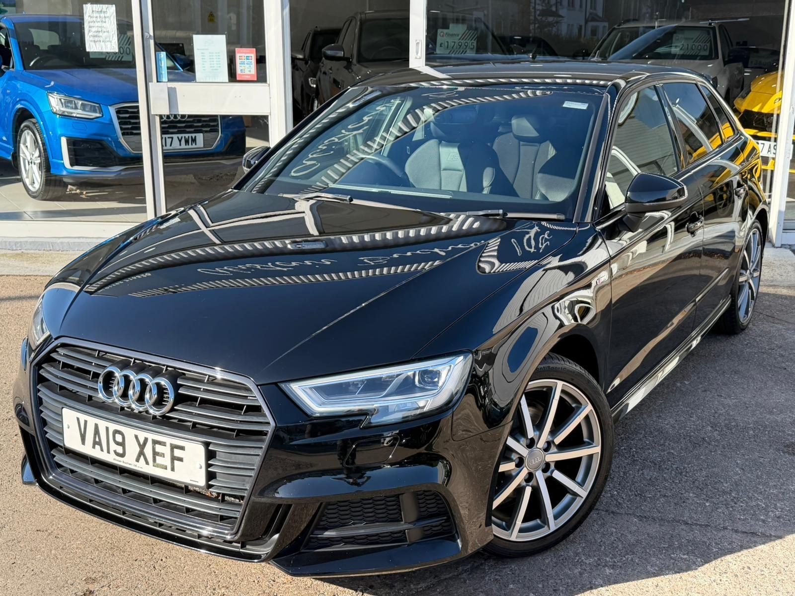 Audi A3 1.0 TFSI 30 Black Edition Sportback Euro 6 (s/s) 5dr 5dr Manual 2019