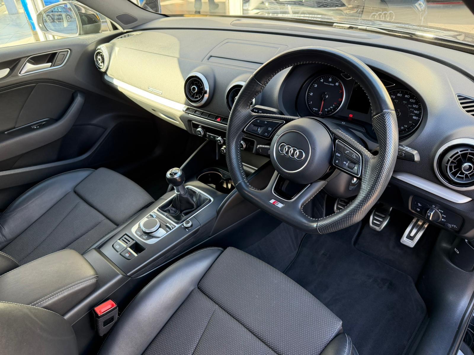 Audi A3 1.0 TFSI 30 Black Edition Sportback Euro 6 (s/s) 5dr 5dr Manual 2019