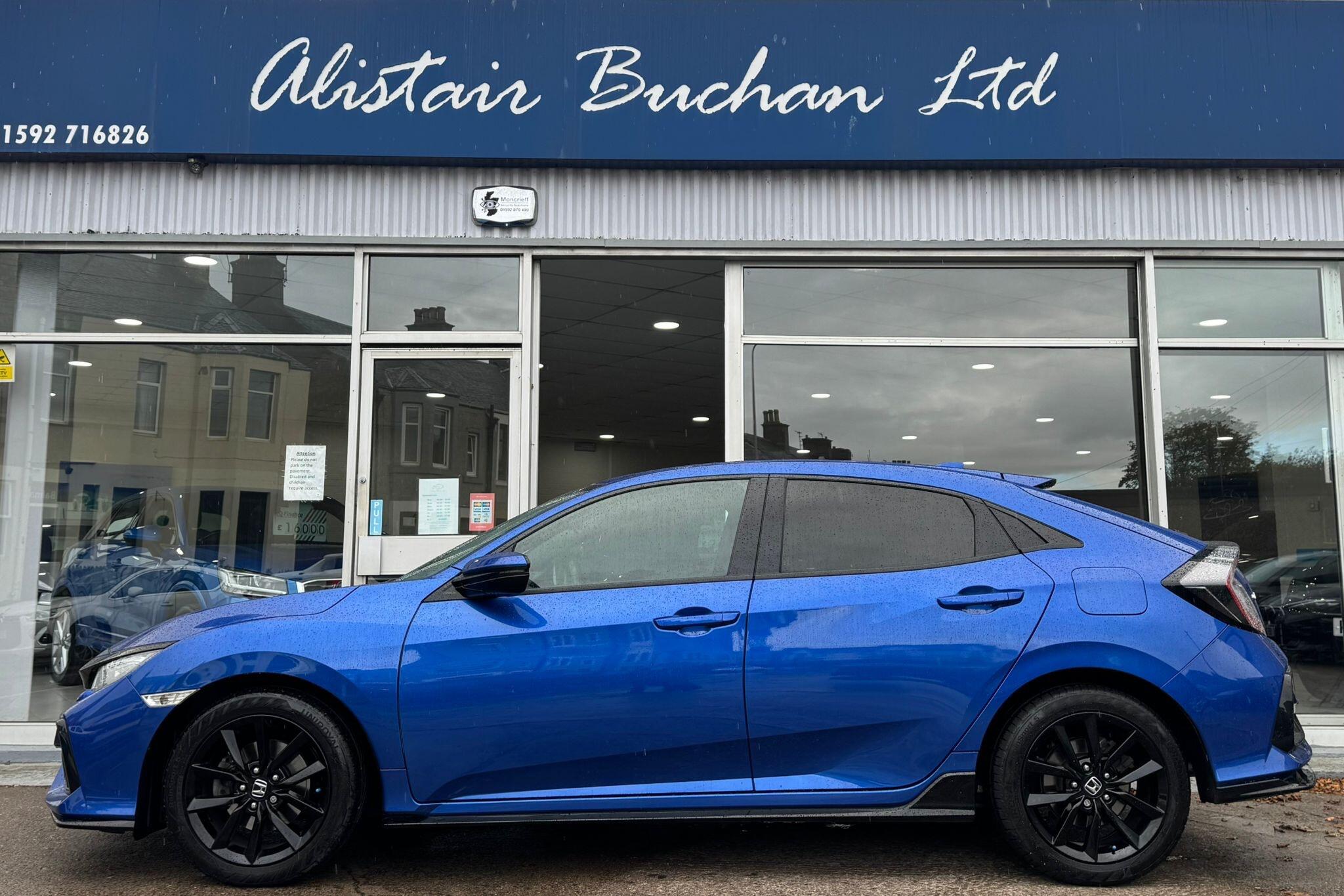 Honda Civic 1.5 VTEC Turbo Sport Euro 6 (s/s) 5dr 5dr Manual 2021