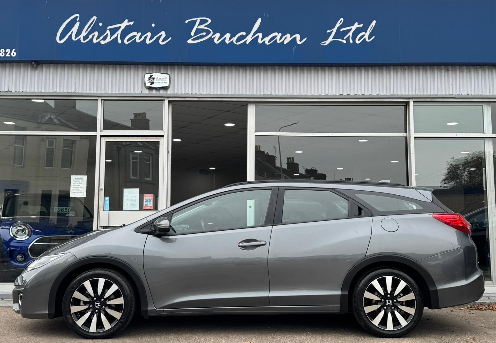 Honda Civic 1.8 i-VTEC SE Plus Tourer 5dr Petrol Auto Euro 6 (142 ps) 5dr Automatic 2016
