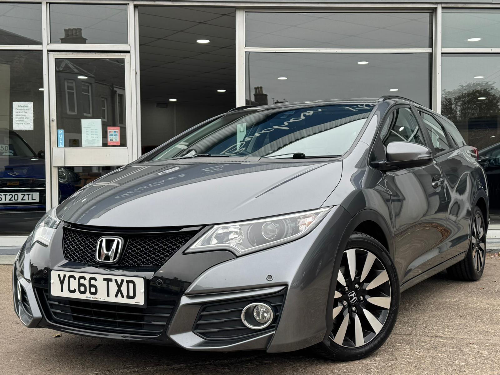 Honda Civic 1.8 i-VTEC SE Plus Tourer 5dr Petrol Auto Euro 6 (142 ps) 5dr Automatic 2016