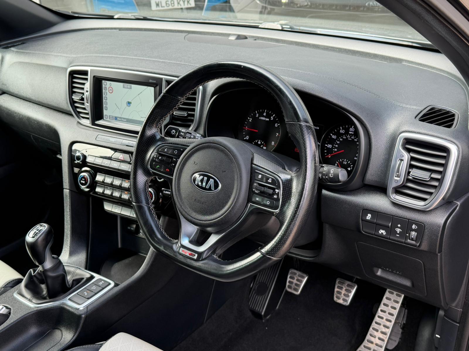 Kia Sportage 1.6 T-GDi GT-Line AWD Euro 6 5dr 5dr Manual 2018