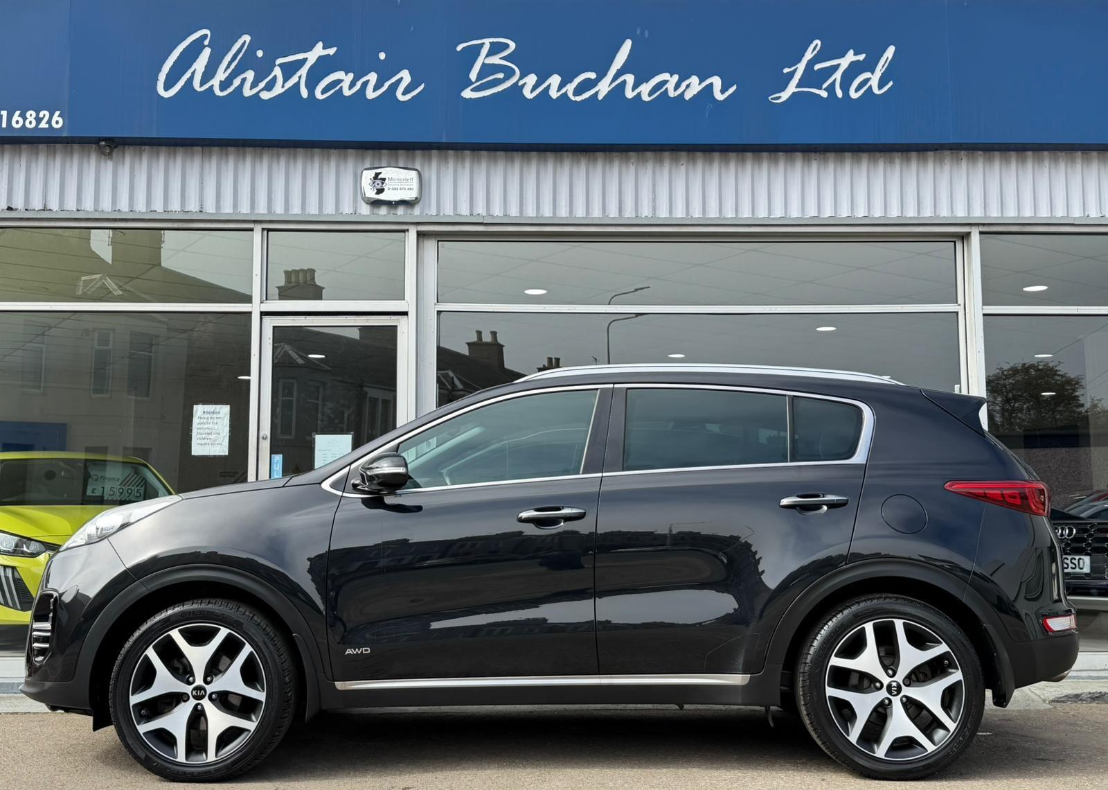 Kia Sportage 1.6 T-GDi GT-Line AWD Euro 6 5dr 5dr Manual 2018