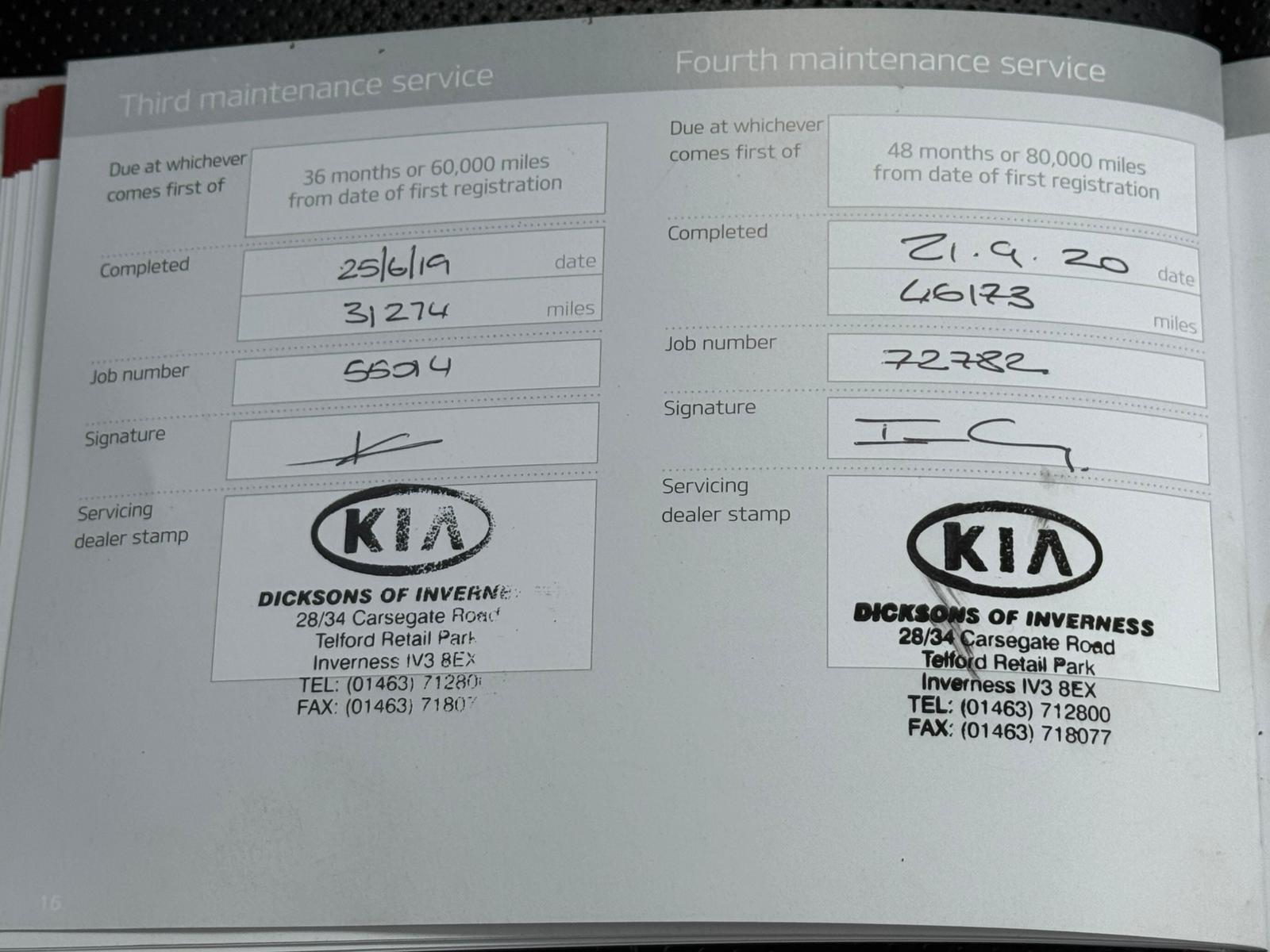 Kia Sportage 2.0 CRDi KX-3 AWD Euro 6 5dr 5dr Manual 2018