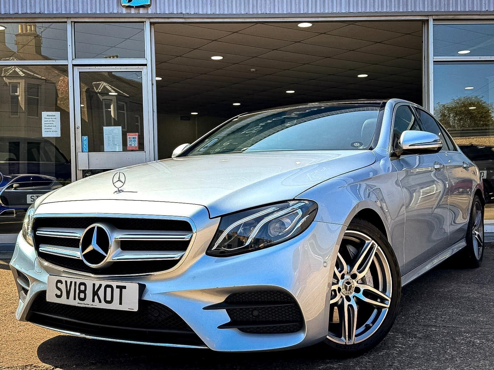 Mercedes-Benz E Class 3.0 E350d V6 AMG Line (Premium) G-Tronic+ Euro 6 (s/s) 4dr 4dr Automatic 2018
